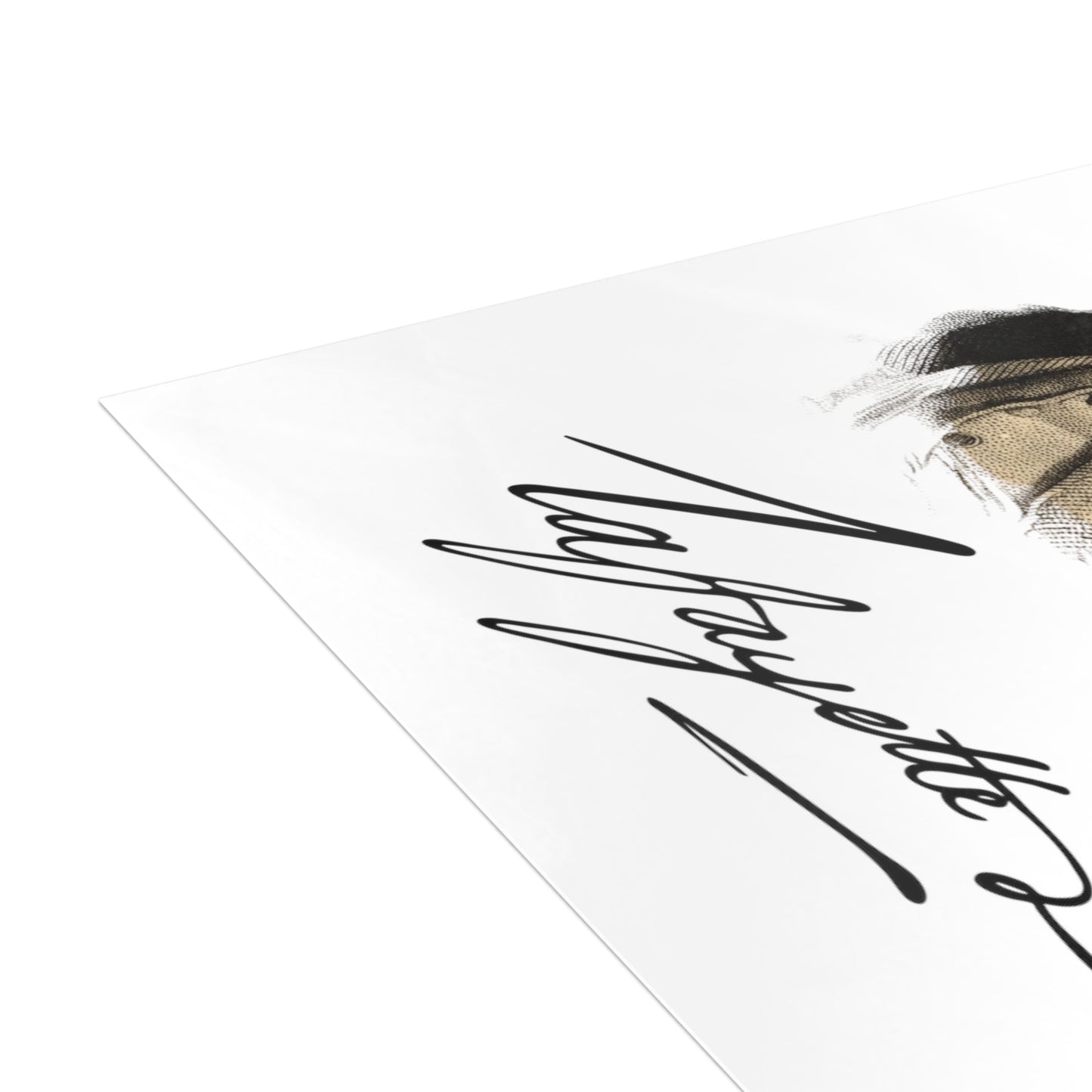 Lafayette Bust Portrait Postcard Bundles (envelopes included)