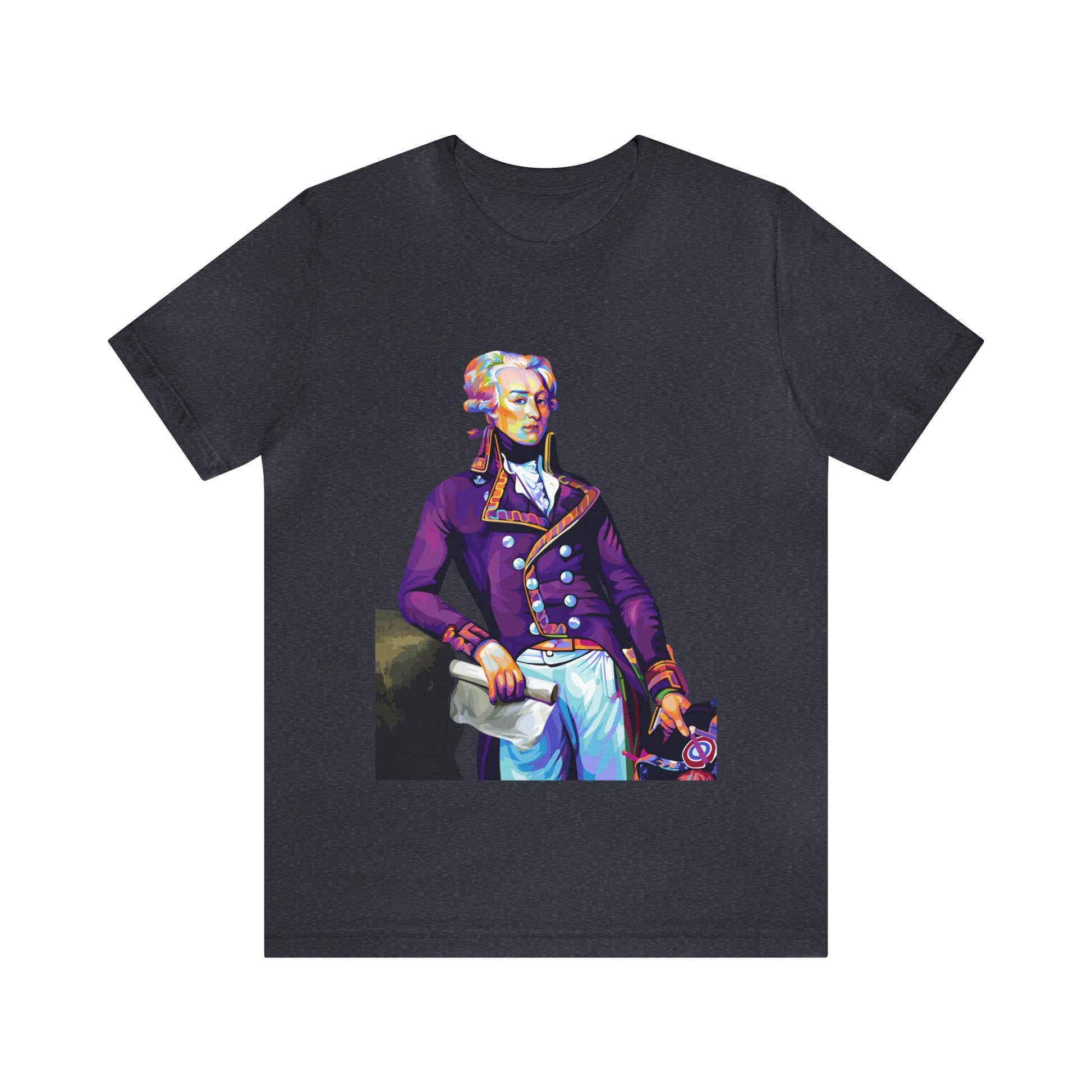 Marquis de Lafayette Pop Art portrait on a tshirt