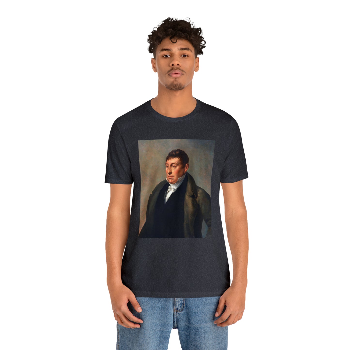 Lafayette Marquis de Lafayette t-shirt with portrait painting