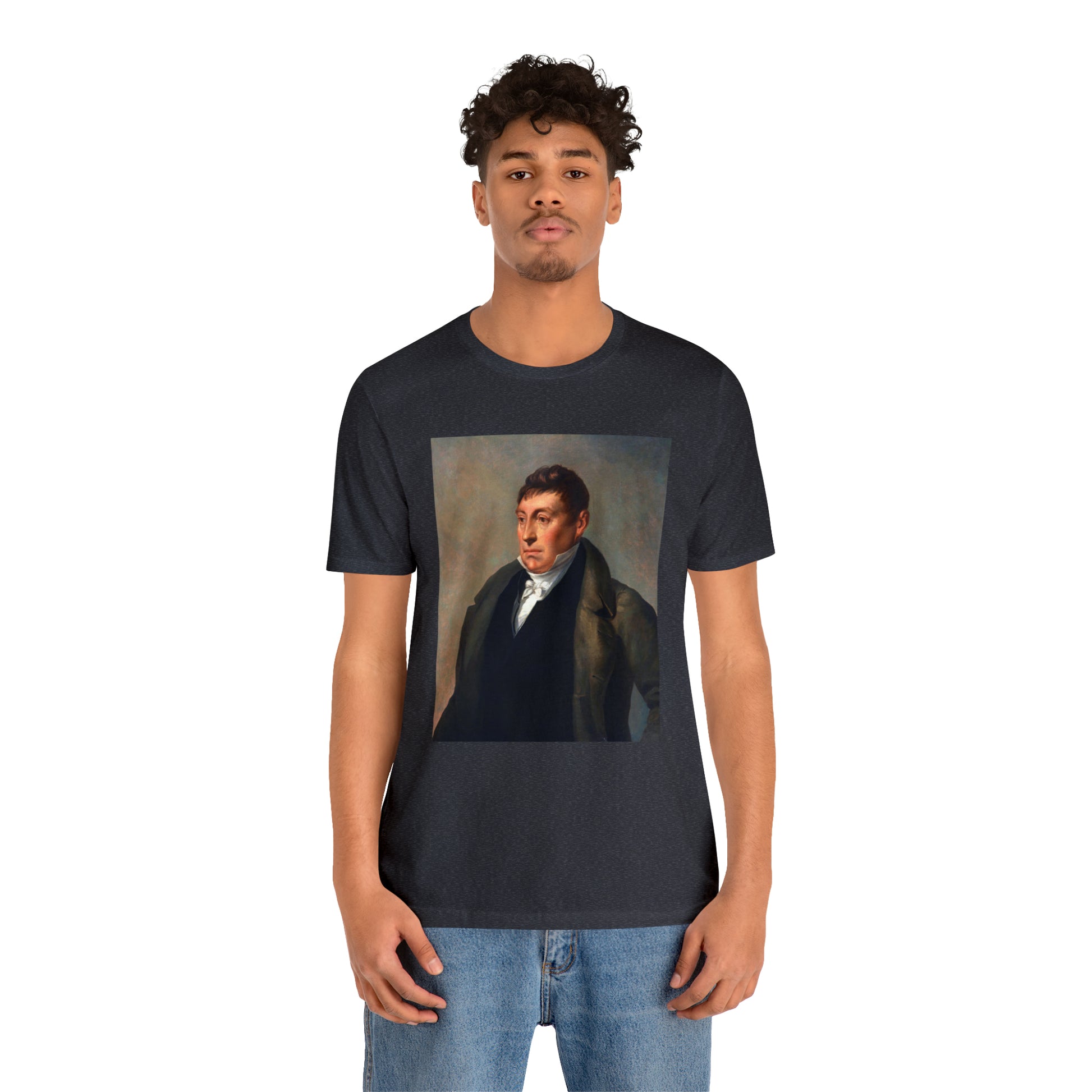 Lafayette Marquis de Lafayette t-shirt with portrait painting
