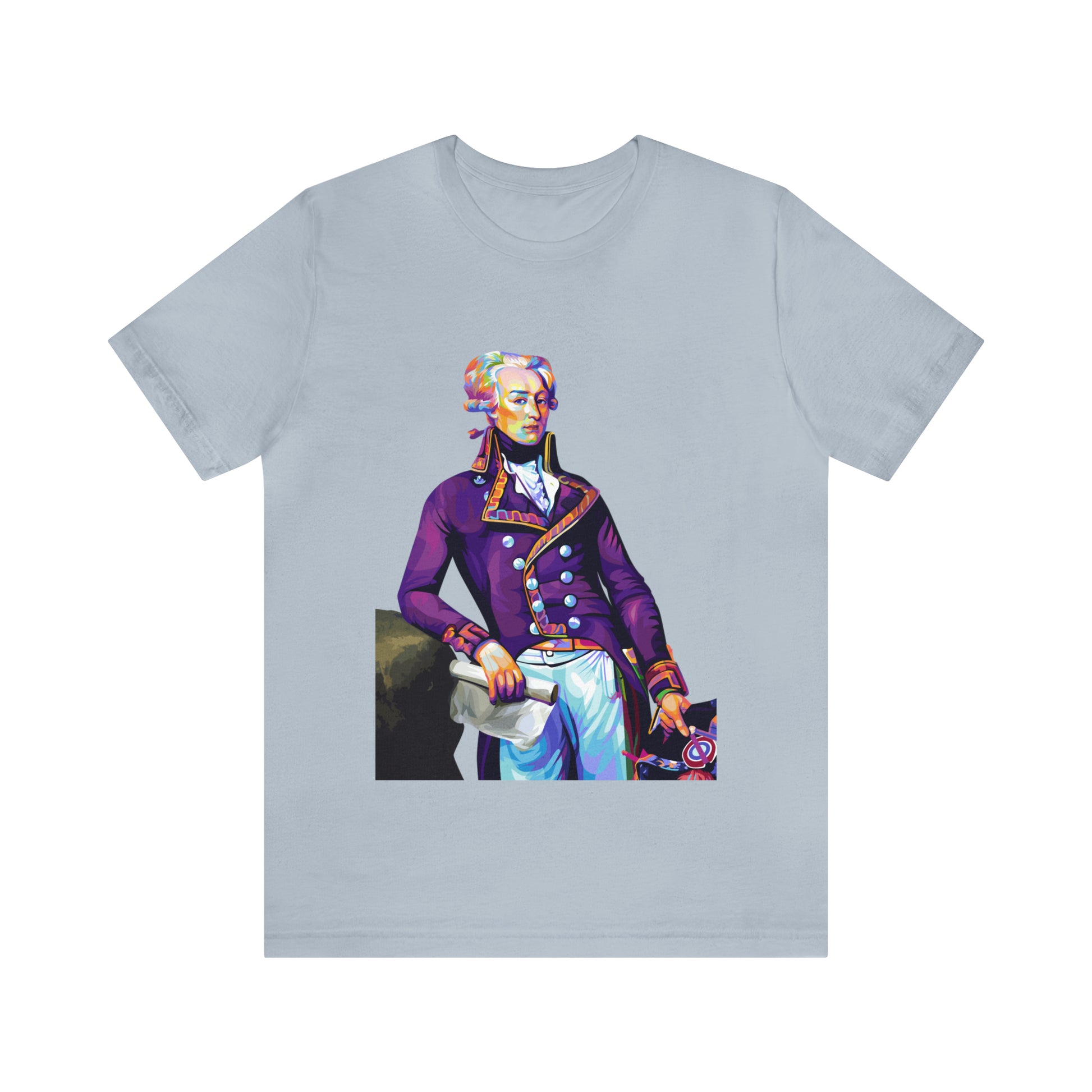 Marquis de Lafayette Pop Art portrait on a tshirt