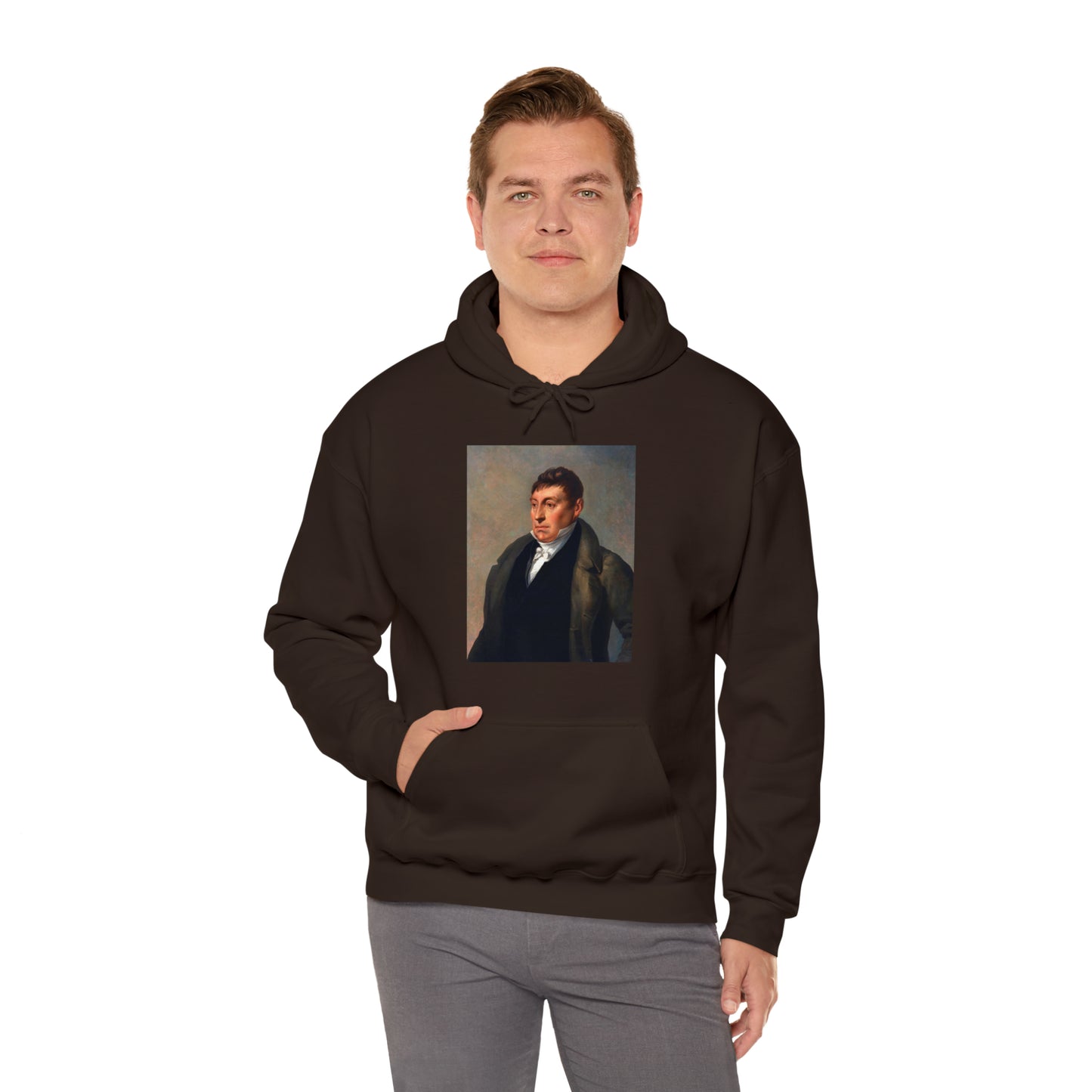 Marquis de Lafayette Unisex Heavy Blend Hooded Sweatshirt - 1820 Design