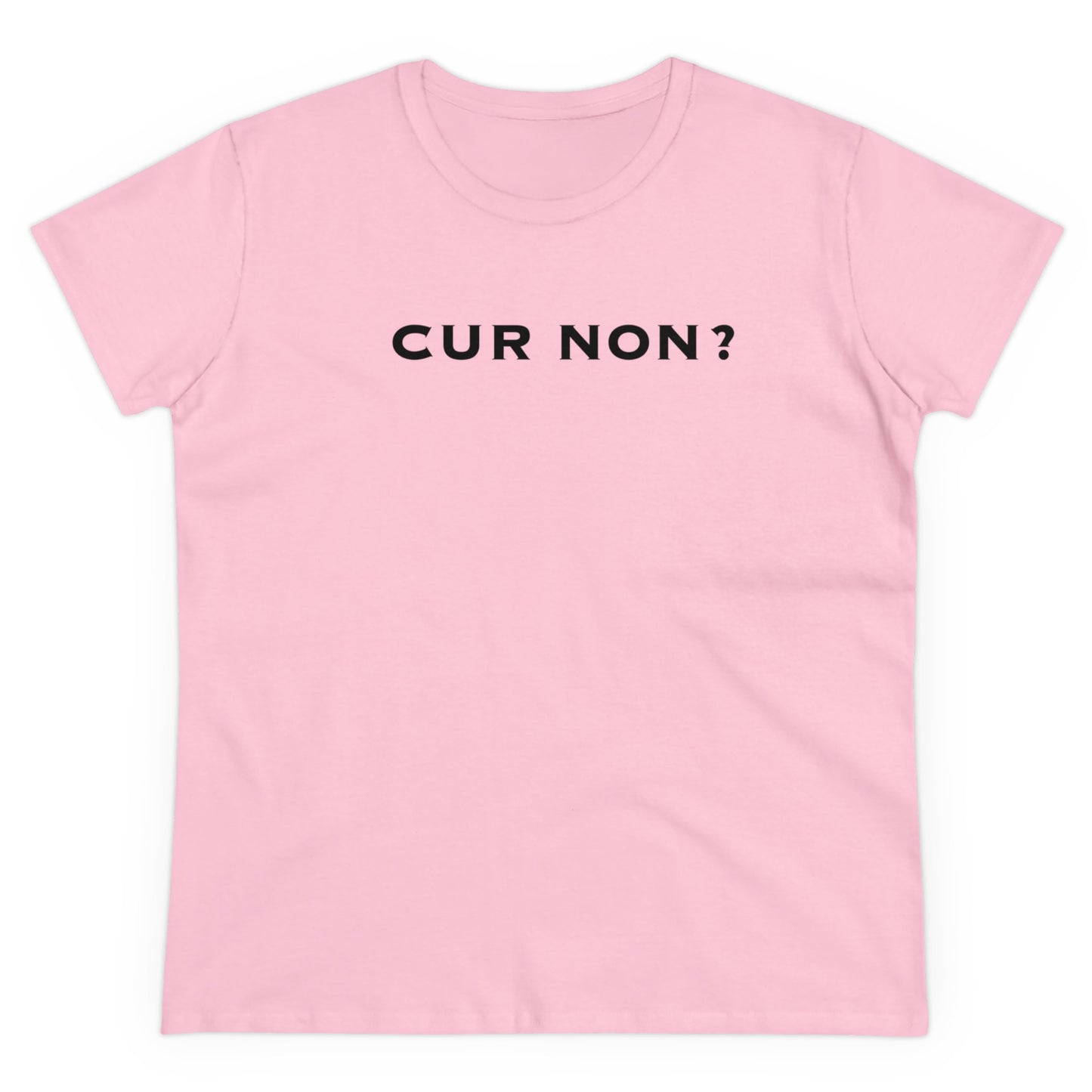 Lafayette Women's Cur Non Cap Sleeves Cotton Tee - Slightly Fitted, Marquis de Lafayette, Bicentennial, History, Washington, Hamilton, Motto