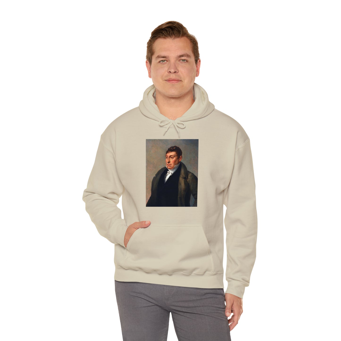 Marquis de Lafayette Unisex Heavy Blend Hooded Sweatshirt - 1820 Design
