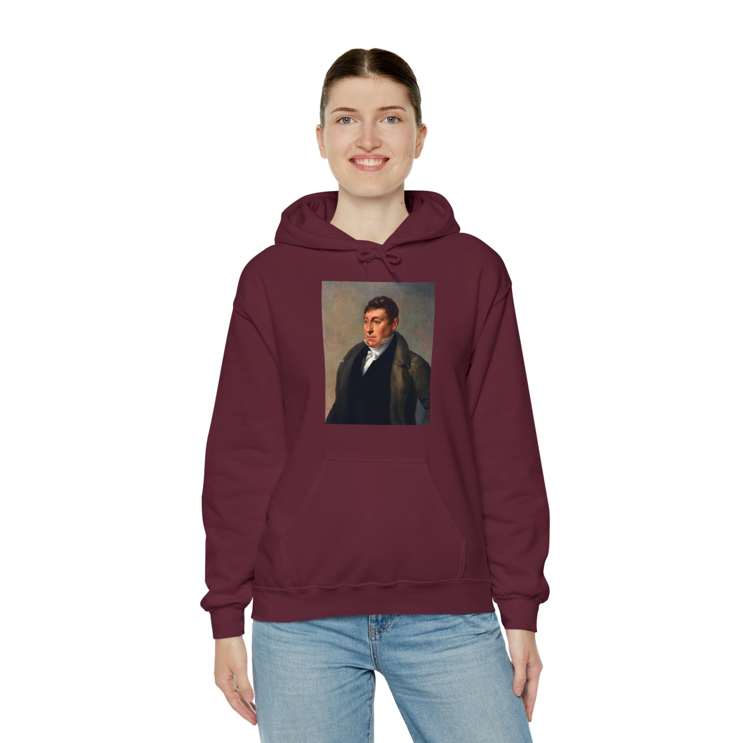 Marquis de Lafayette Unisex Heavy Blend Hooded Sweatshirt - 1820 Design