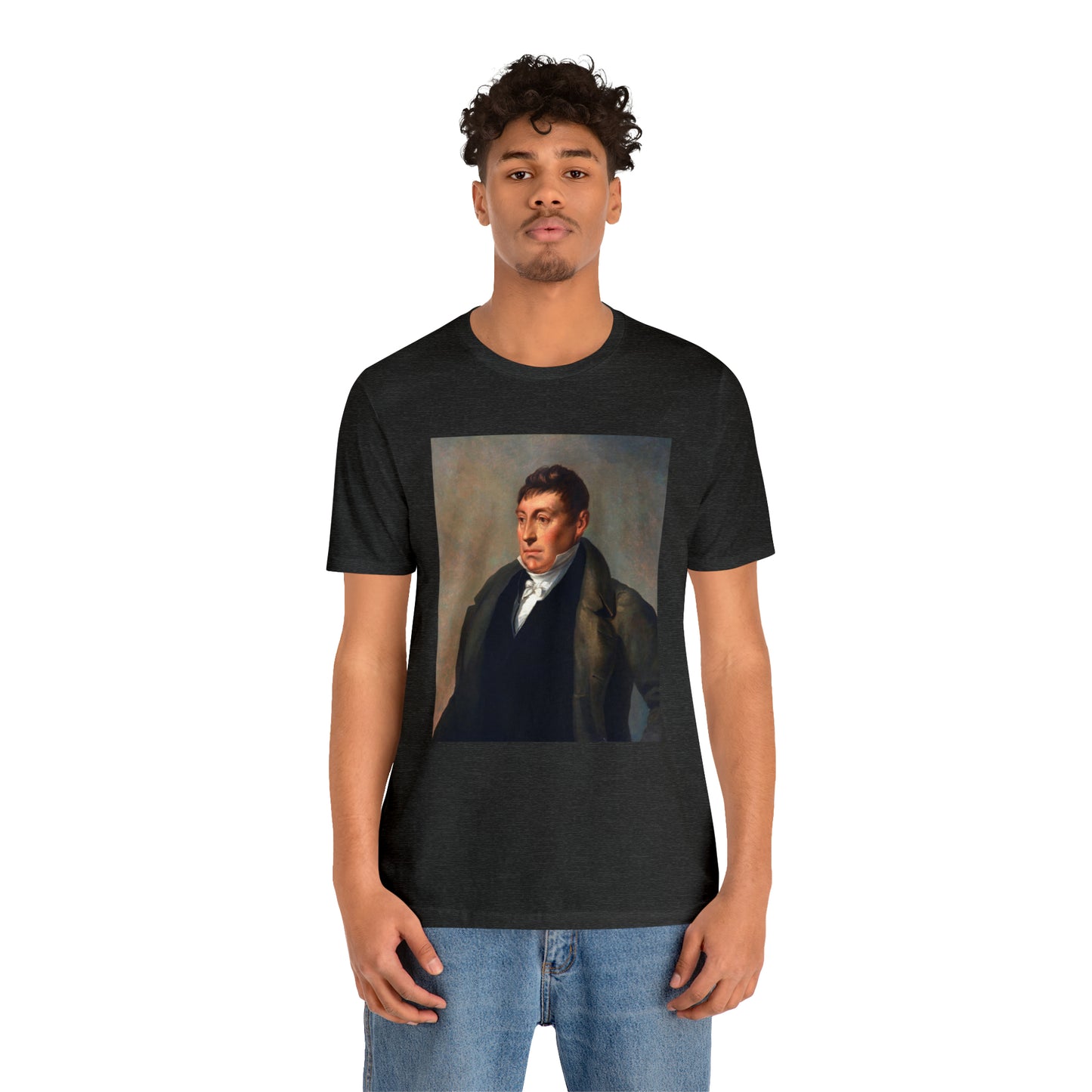 Lafayette Marquis de Lafayette t-shirt with portrait painting