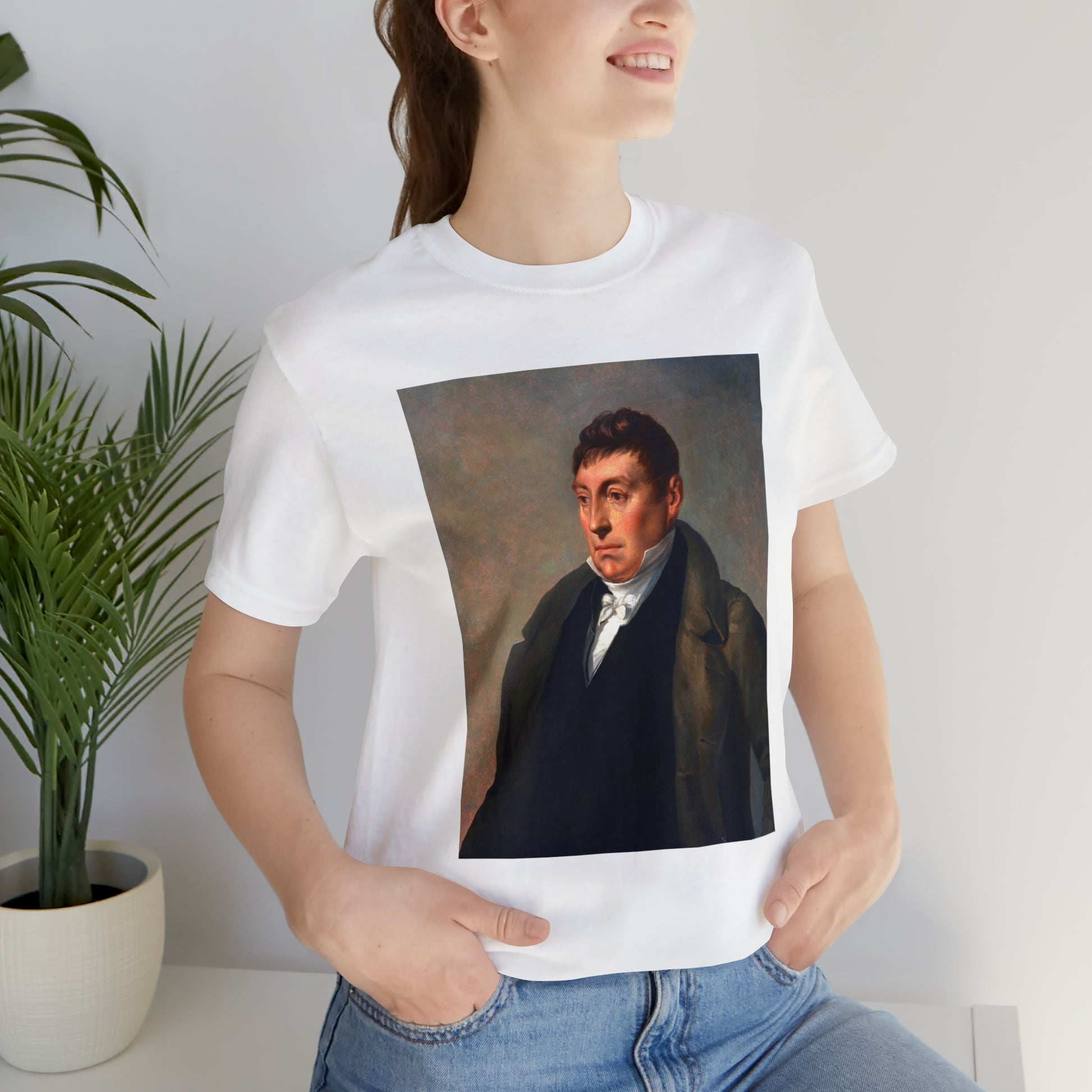 Lafayette Marquis de Lafayette t-shirt with portrait painting