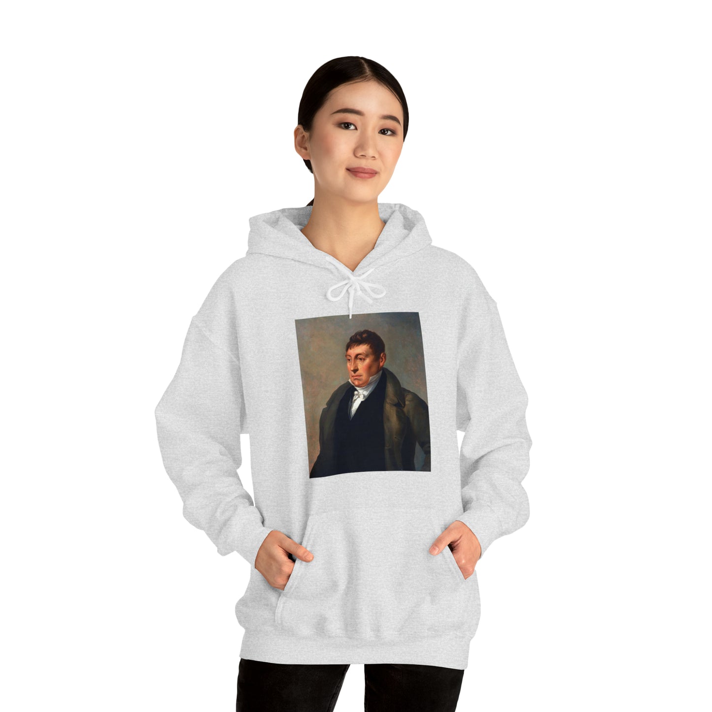 Marquis de Lafayette Unisex Heavy Blend Hooded Sweatshirt - 1820 Design