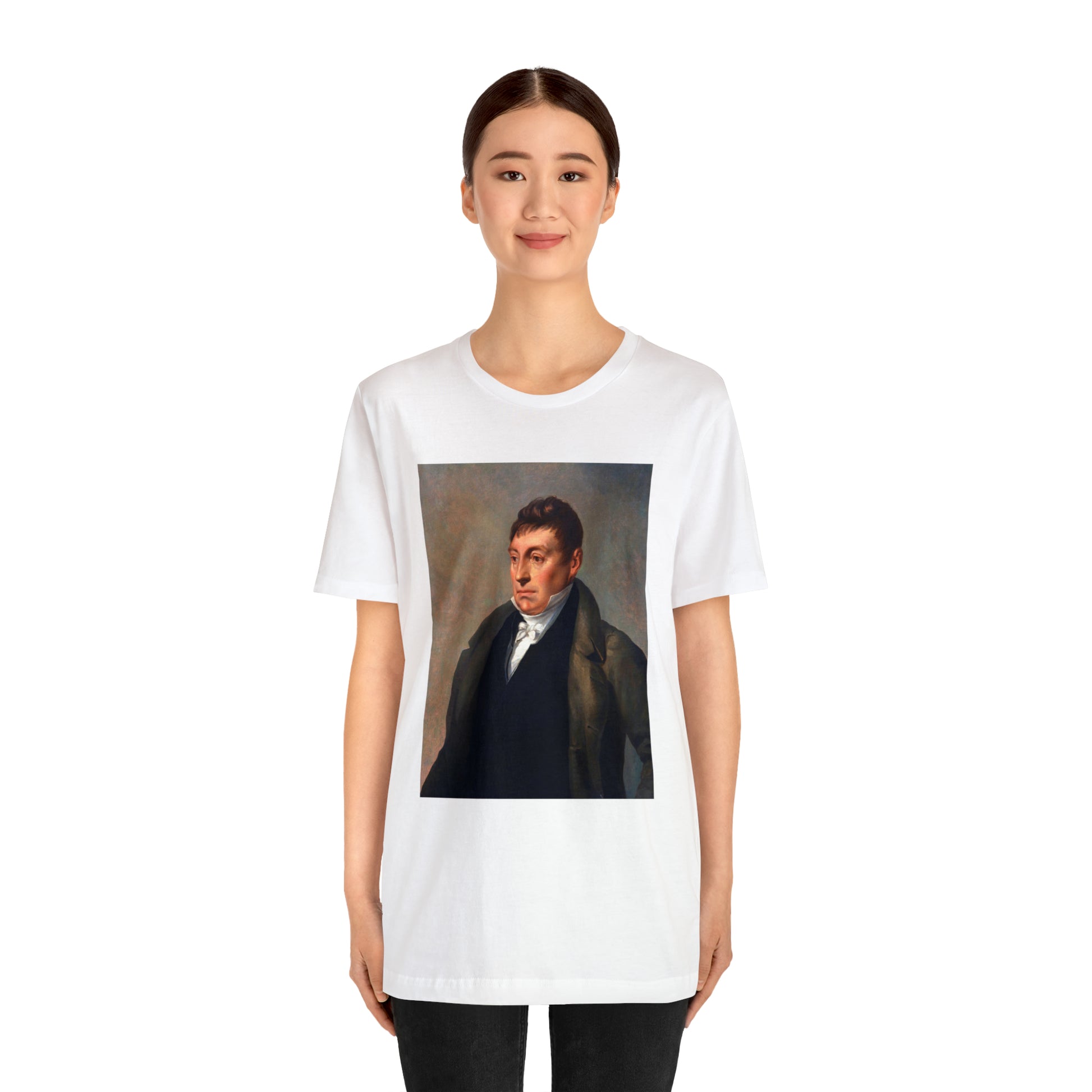 Lafayette Marquis de Lafayette t-shirt with portrait painting