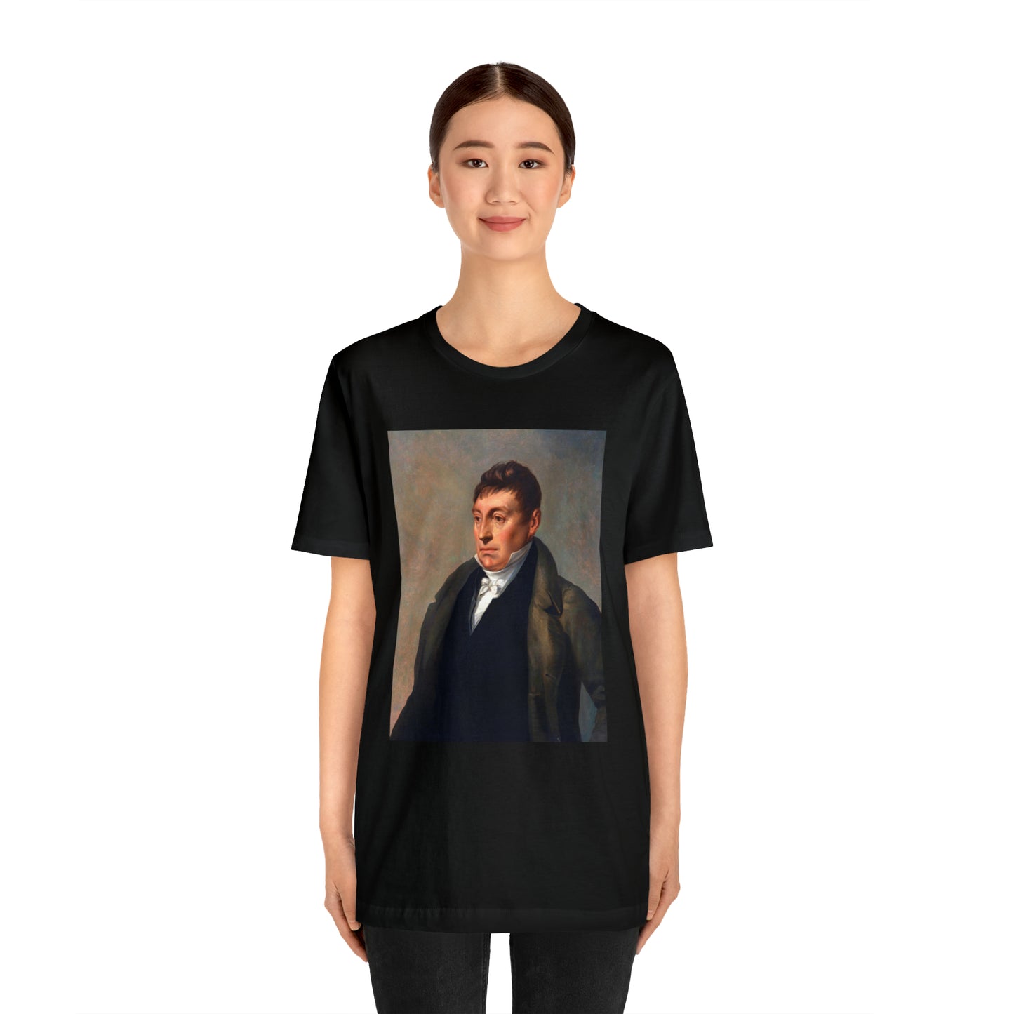Lafayette Marquis de Lafayette t-shirt with portrait painting