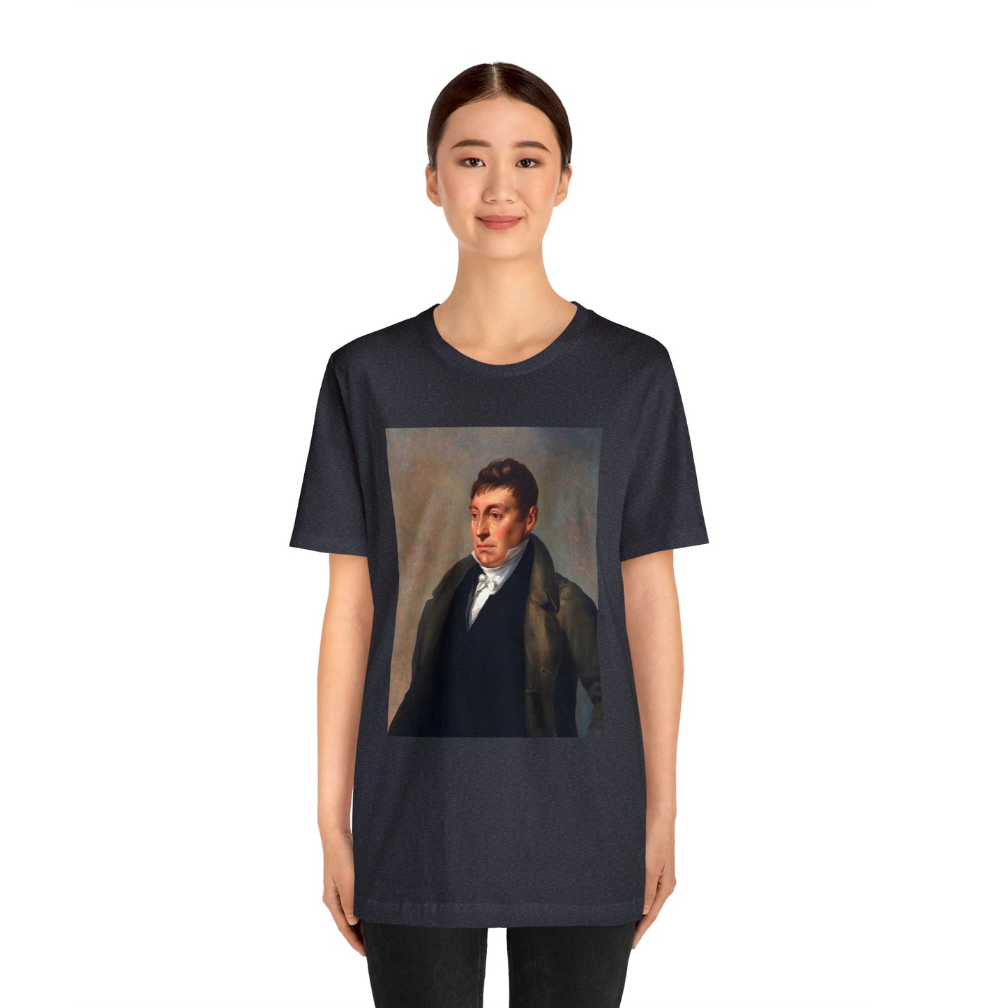 Lafayette Marquis de Lafayette t-shirt with portrait painting