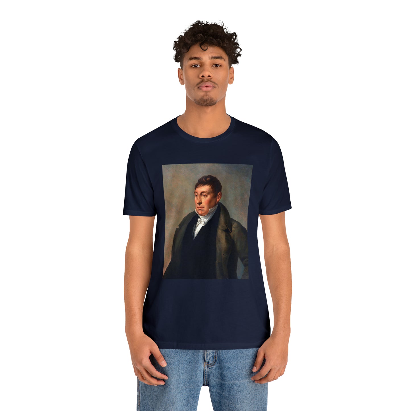 Lafayette Marquis de Lafayette t-shirt with portrait painting