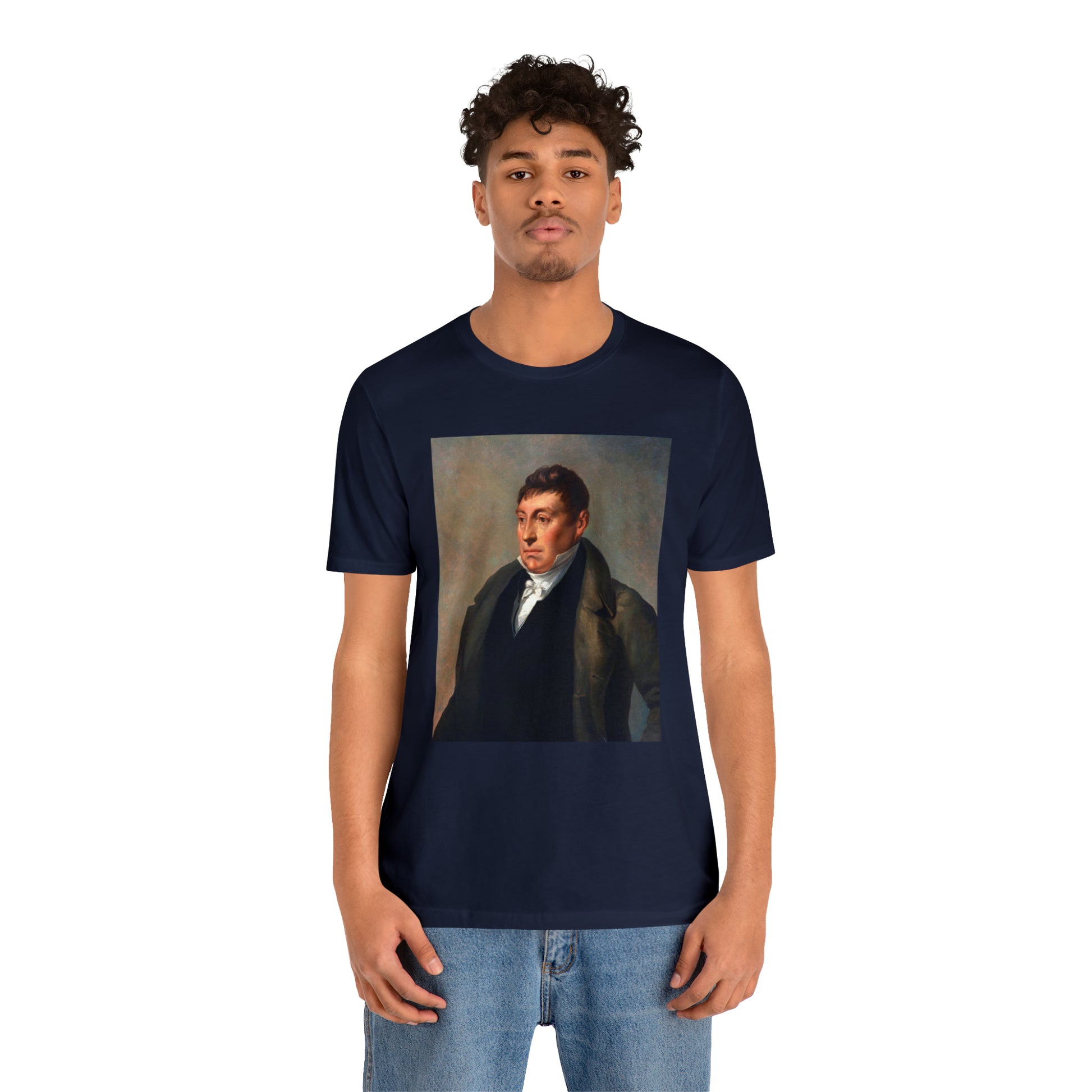 Lafayette Marquis de Lafayette t-shirt with portrait painting