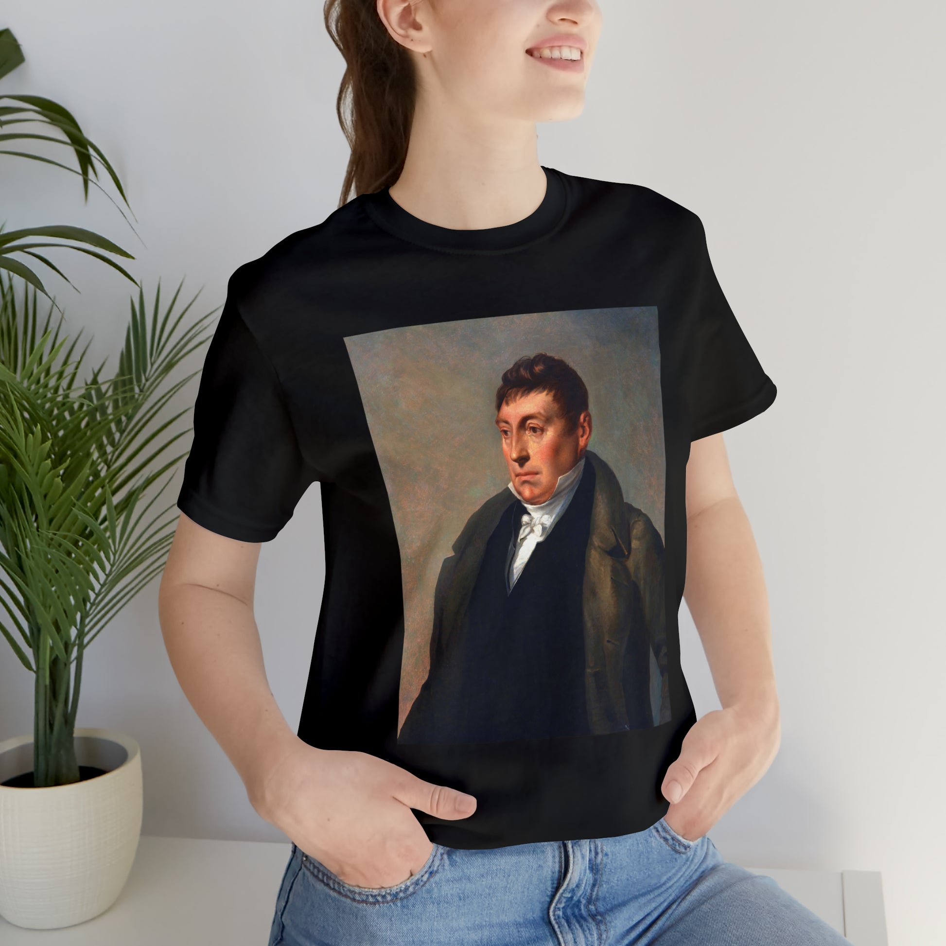Lafayette Marquis de Lafayette t-shirt with portrait painting