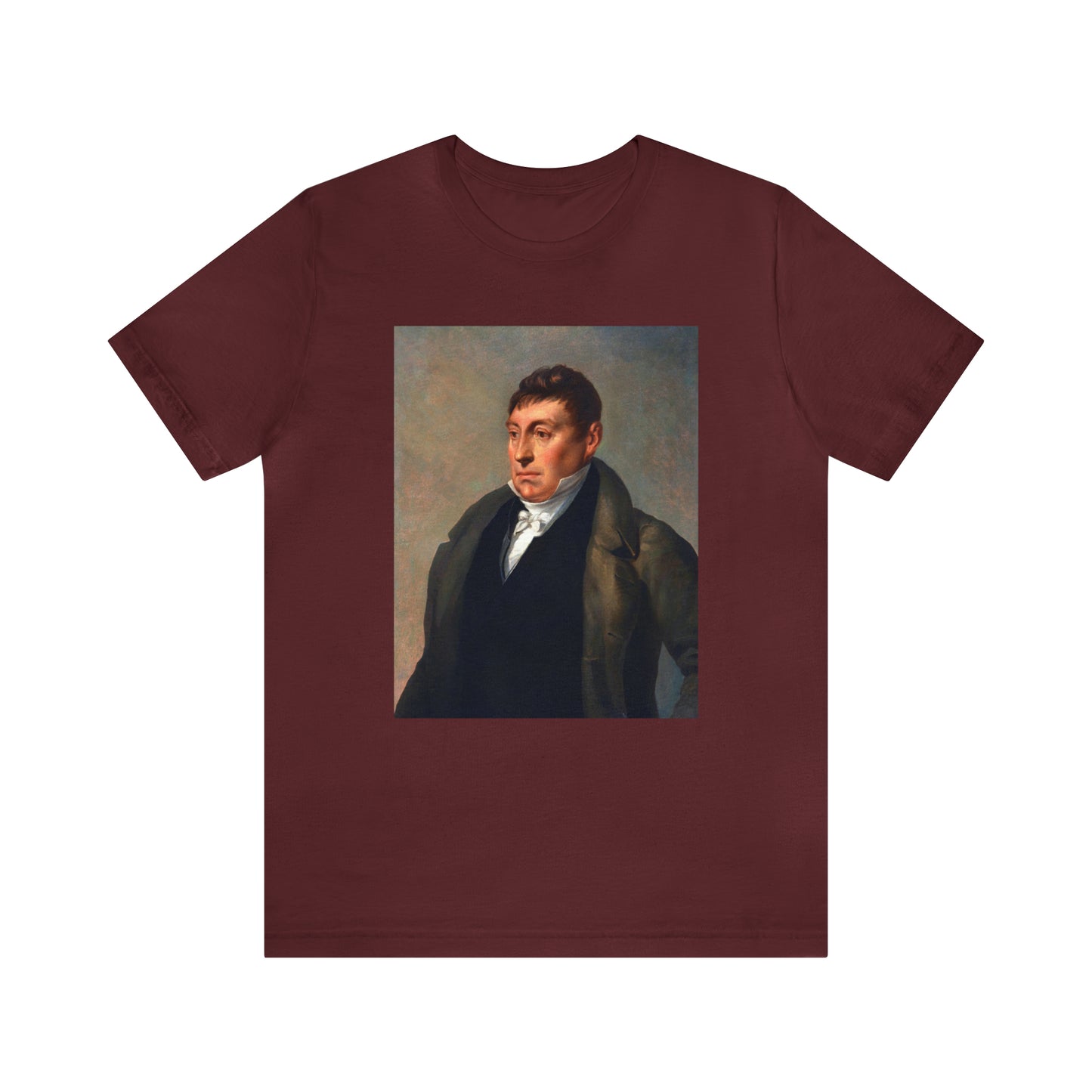 Lafayette Marquis de Lafayette t-shirt with portrait painting