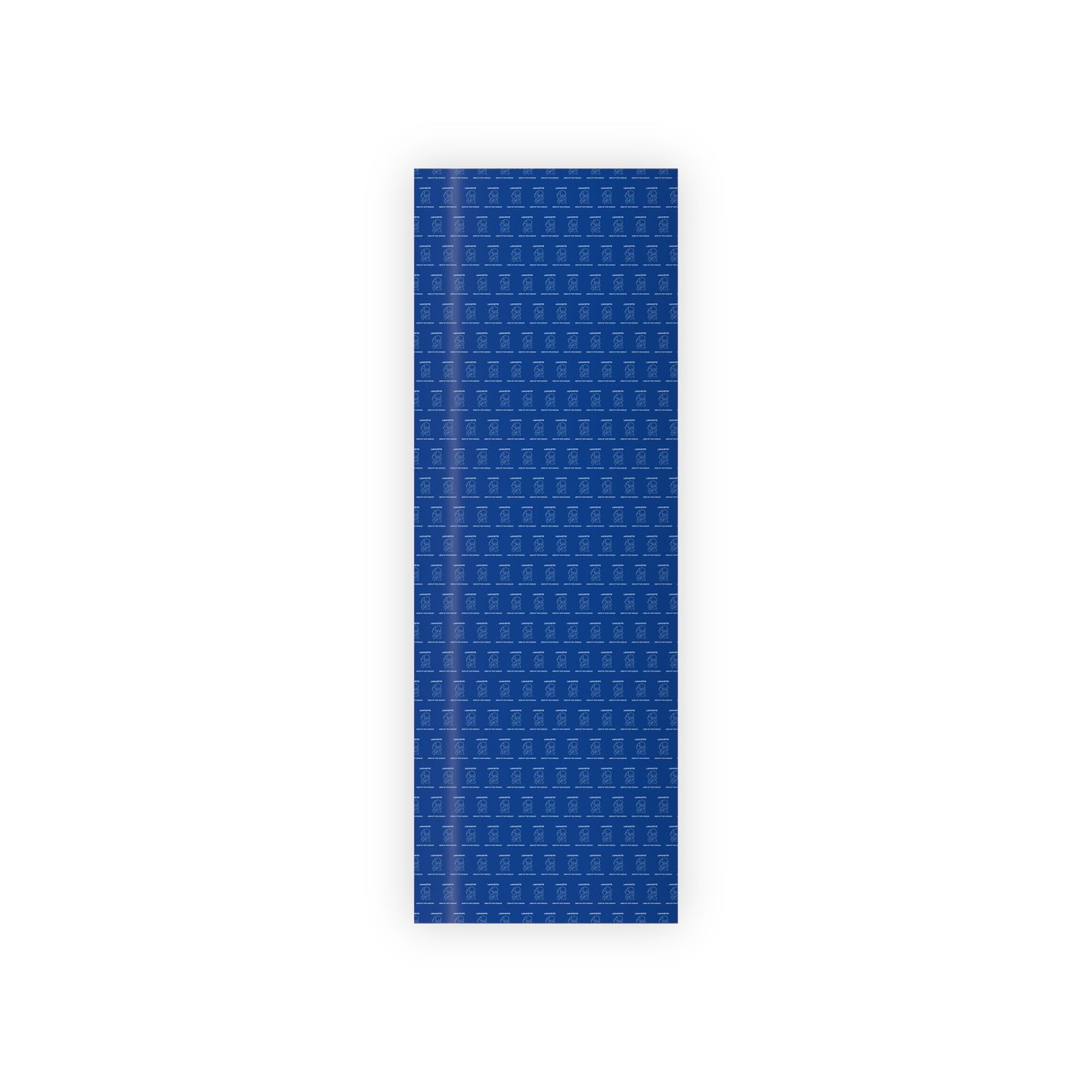 Marquis de Lafayette Wrapping Paper - Blue Line Portrait