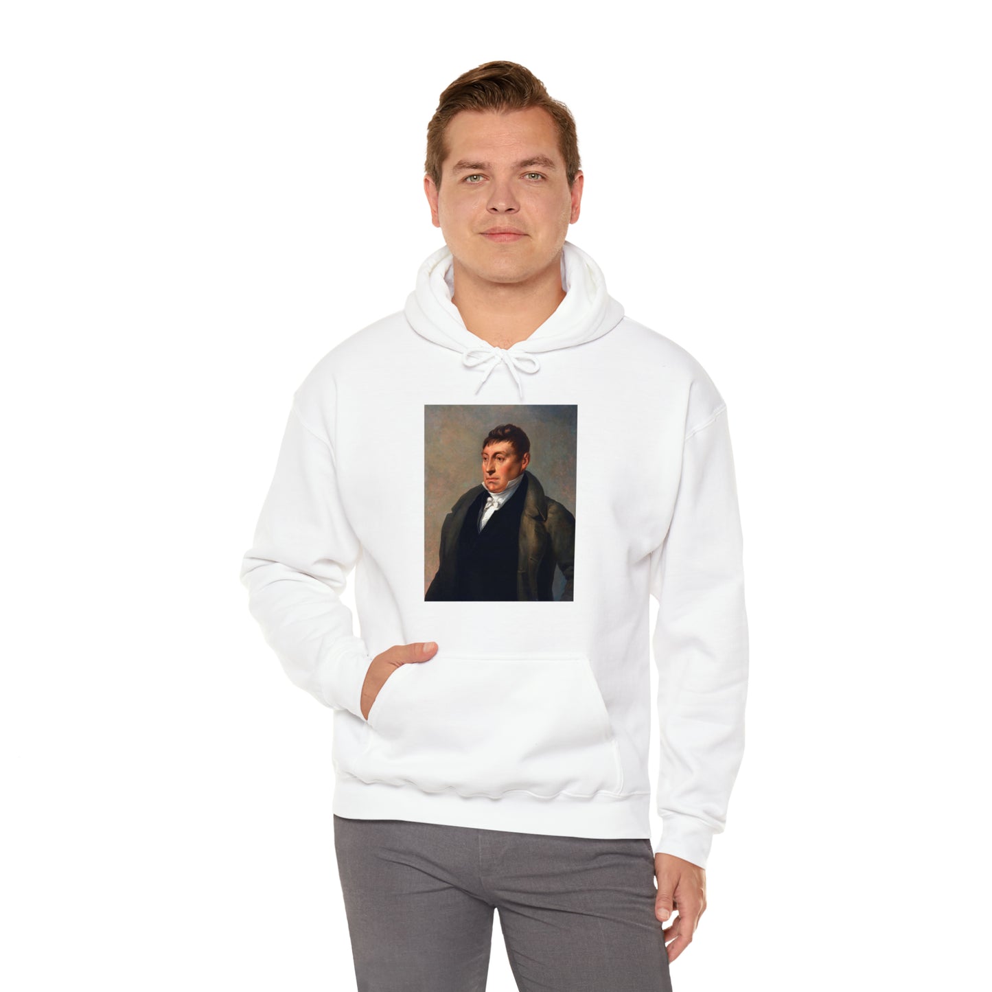 Marquis de Lafayette Unisex Heavy Blend Hooded Sweatshirt - 1820 Design