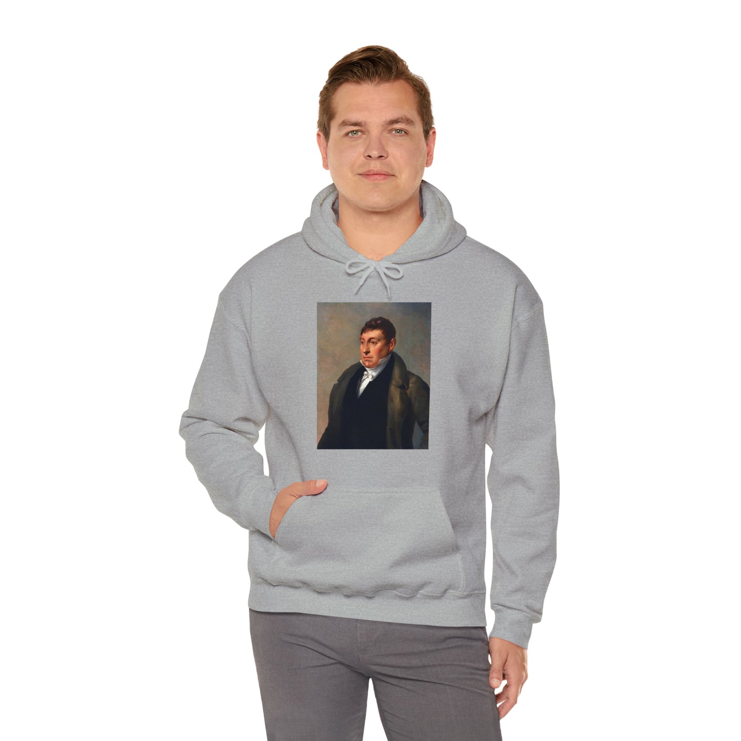 Marquis de Lafayette Unisex Heavy Blend Hooded Sweatshirt - 1820 Design