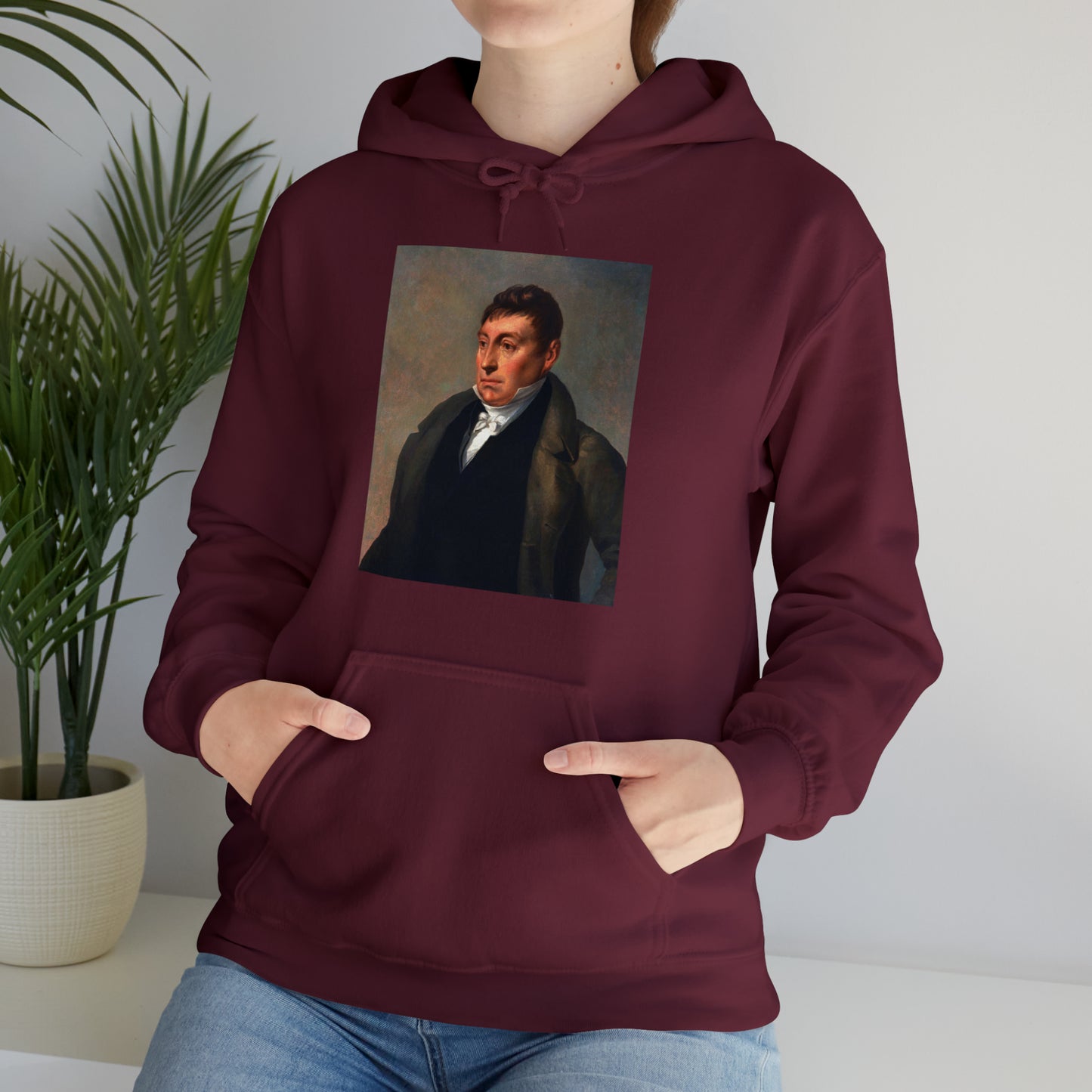Marquis de Lafayette Unisex Heavy Blend Hooded Sweatshirt - 1820 Design