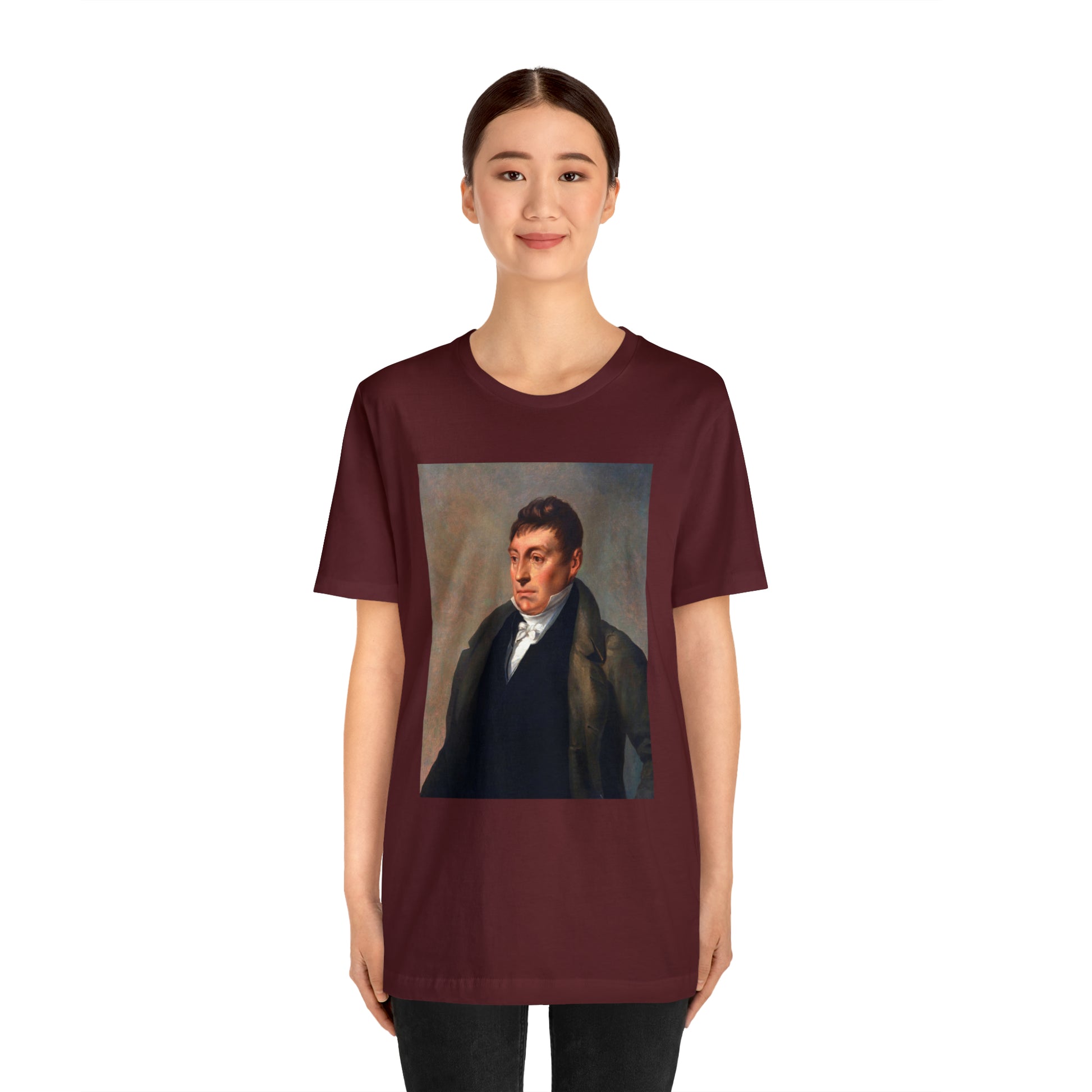 Lafayette Marquis de Lafayette t-shirt with portrait painting