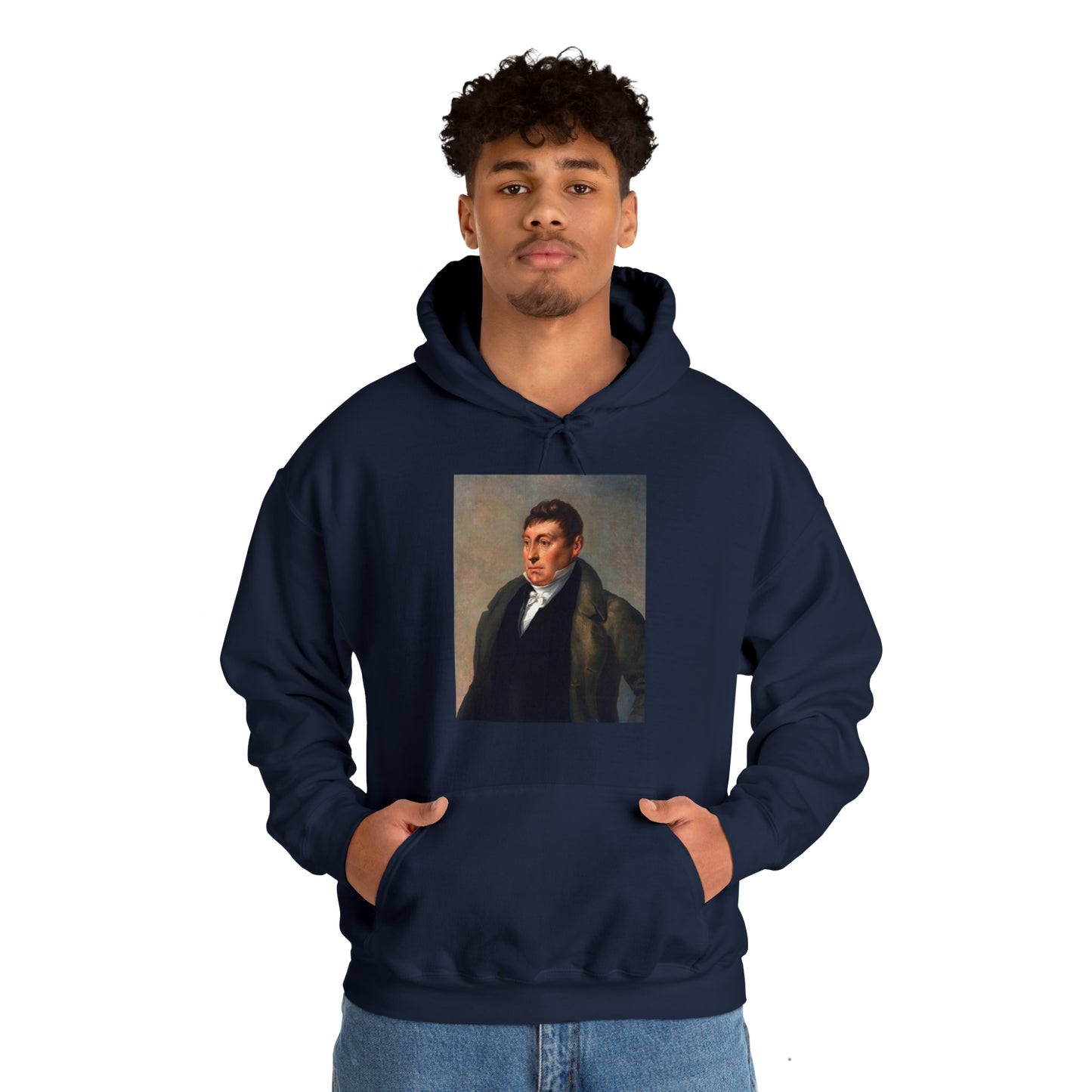 Marquis de Lafayette Unisex Heavy Blend Hooded Sweatshirt - 1820 Design