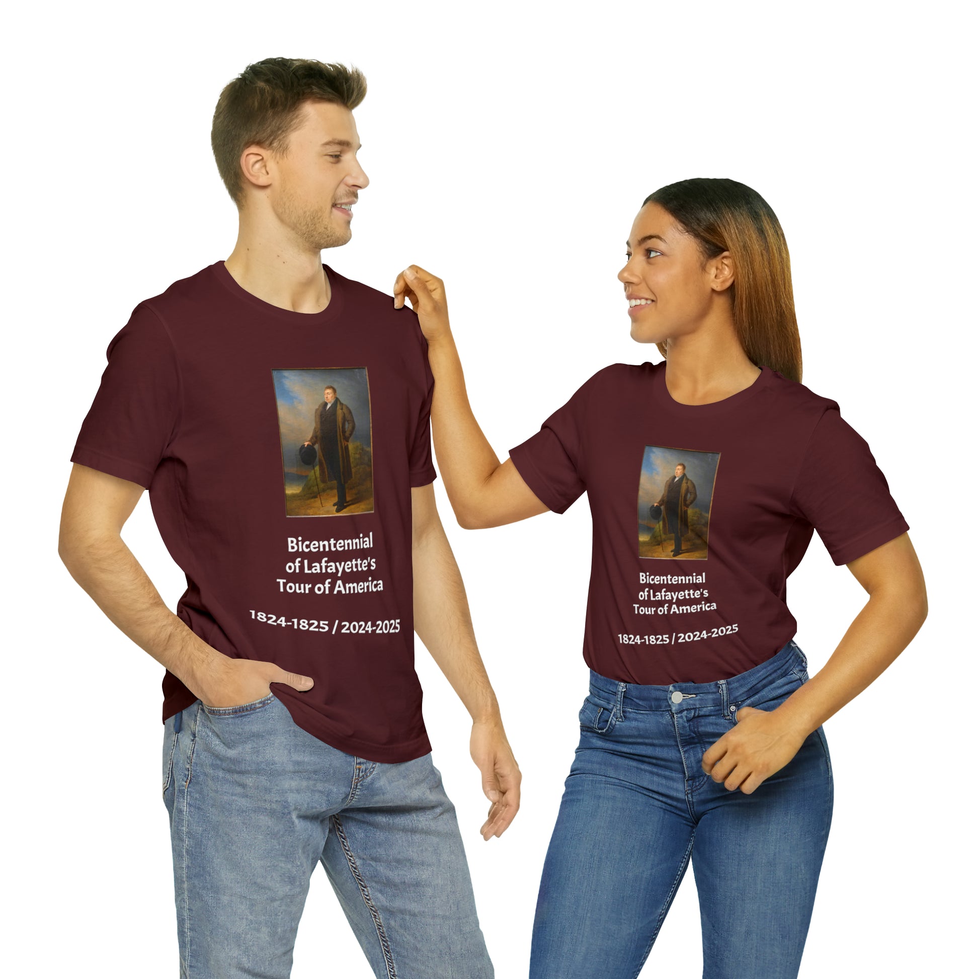 Lafayette 200 bicentennial t-shirt