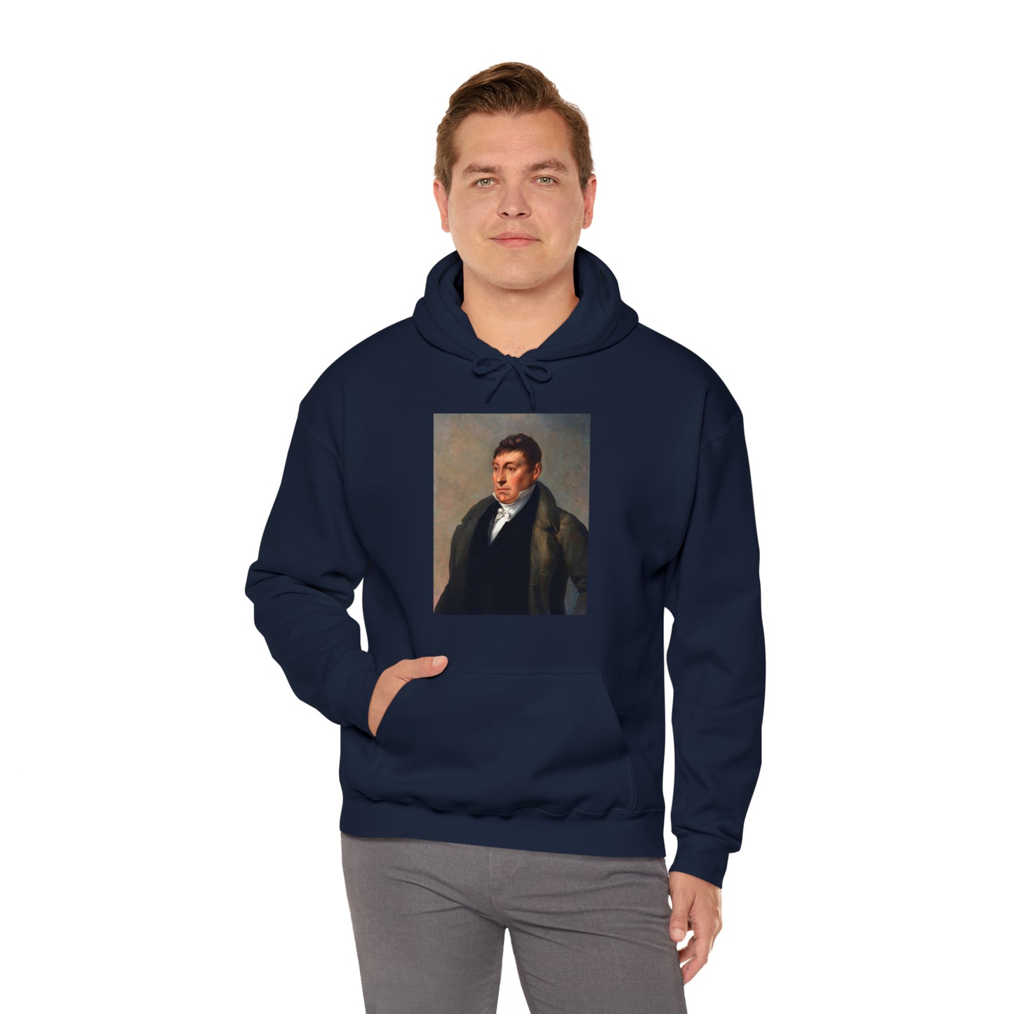 Marquis de Lafayette Unisex Heavy Blend Hooded Sweatshirt - 1820 Design