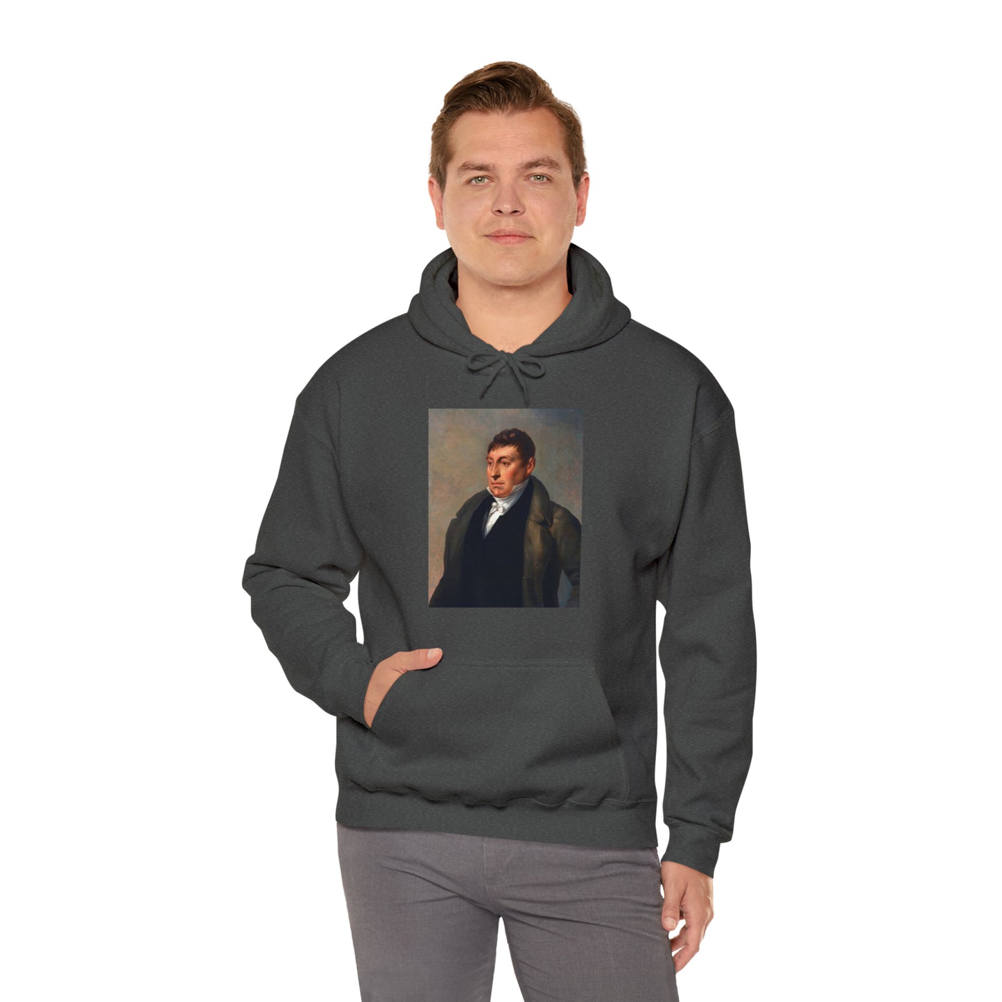 Marquis de Lafayette Unisex Heavy Blend Hooded Sweatshirt - 1820 Design