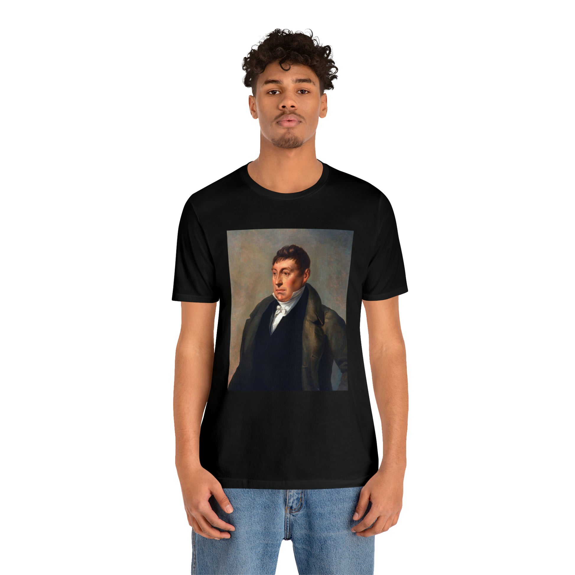 Lafayette Marquis de Lafayette t-shirt with portrait painting