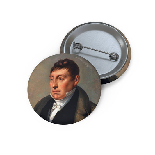 1820's Gentleman Lafayette Button Pin - 2 sizes