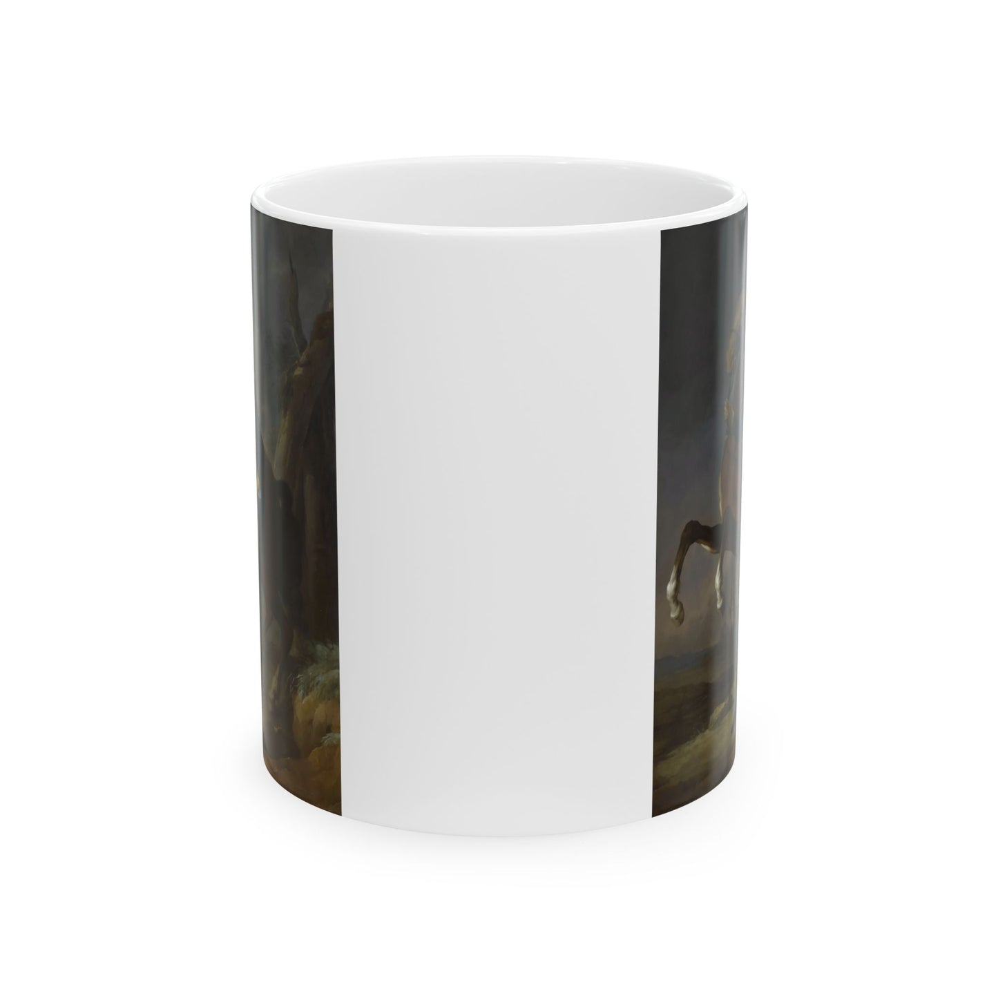 Lafayette Mug - 11oz White Ceramic - American Revolution Portrait