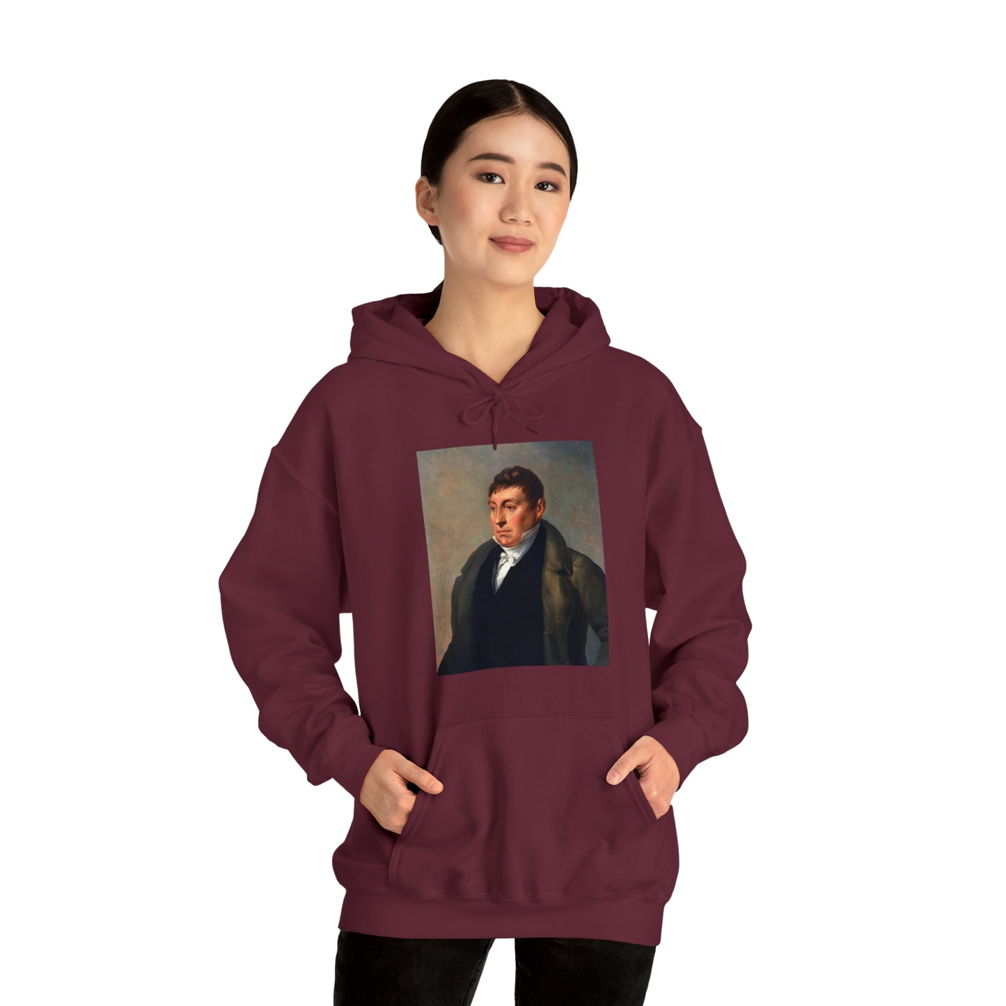 Marquis de Lafayette Unisex Heavy Blend Hooded Sweatshirt - 1820 Design