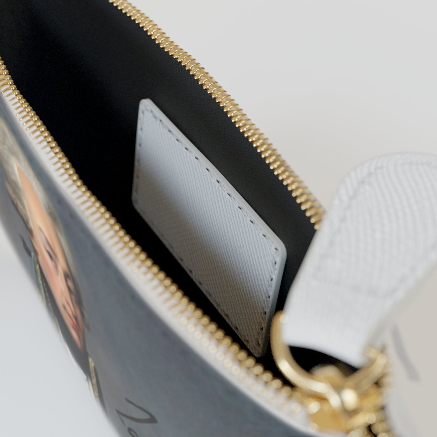 Lafayette Clutch Bag (White) - Marquis de Lafayette Fashion Accessory, History, Holidays, Christmas, Unique Gift
