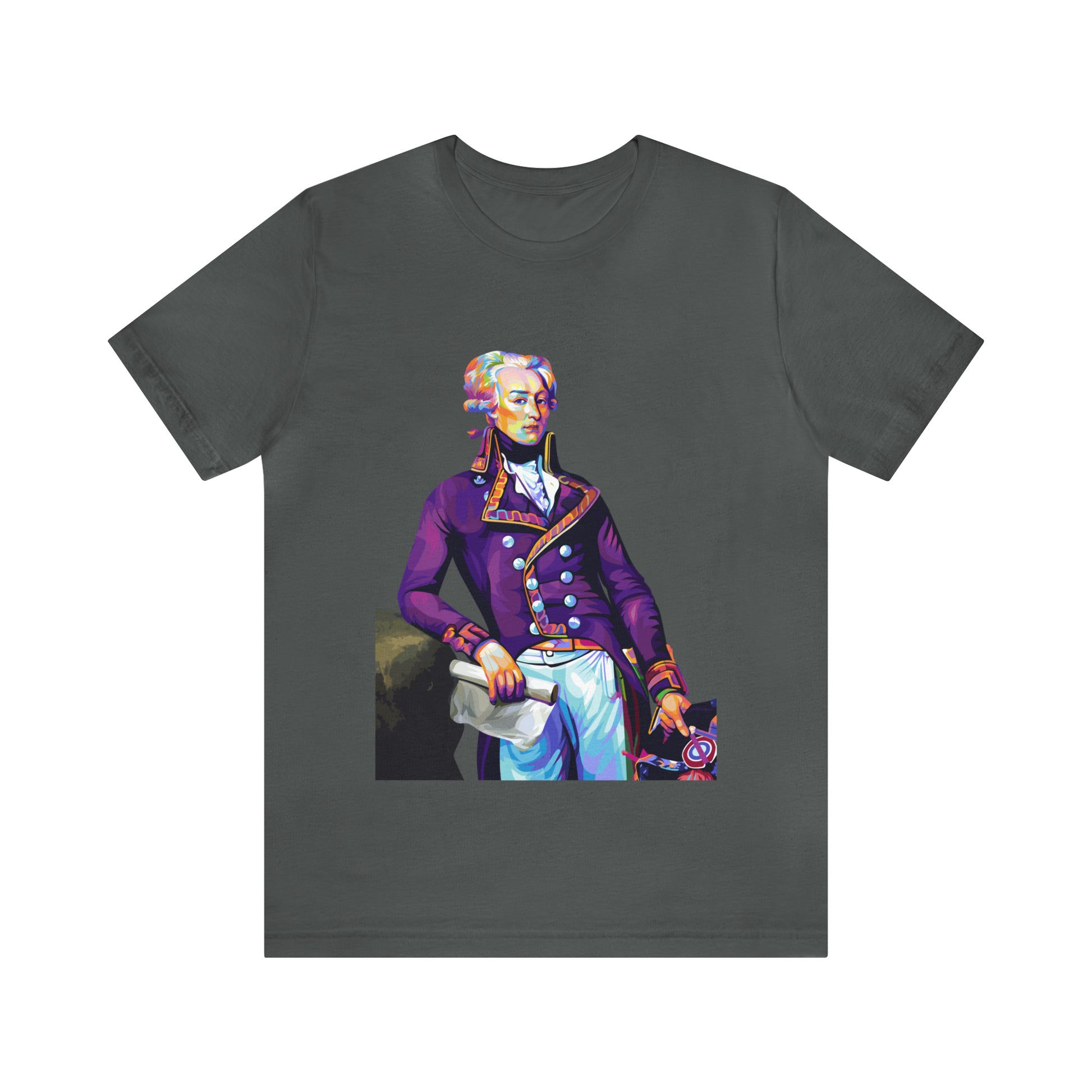 Marquis de Lafayette Pop Art portrait on a tshirt
