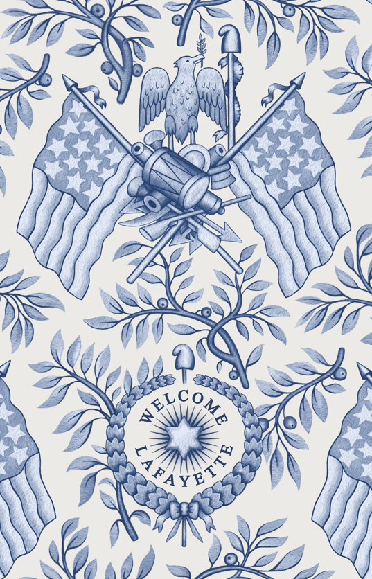 Welcome Lafayette Scarf Lafayette 200
