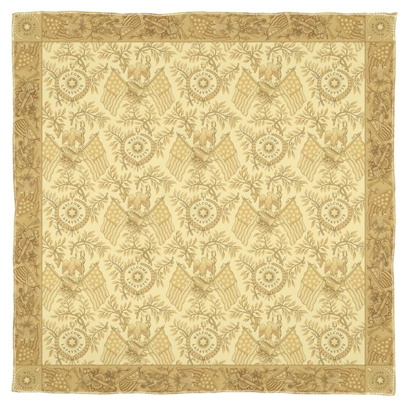 Silk Welcome Lafayette - 100% Real Silk - Available in two sizes
