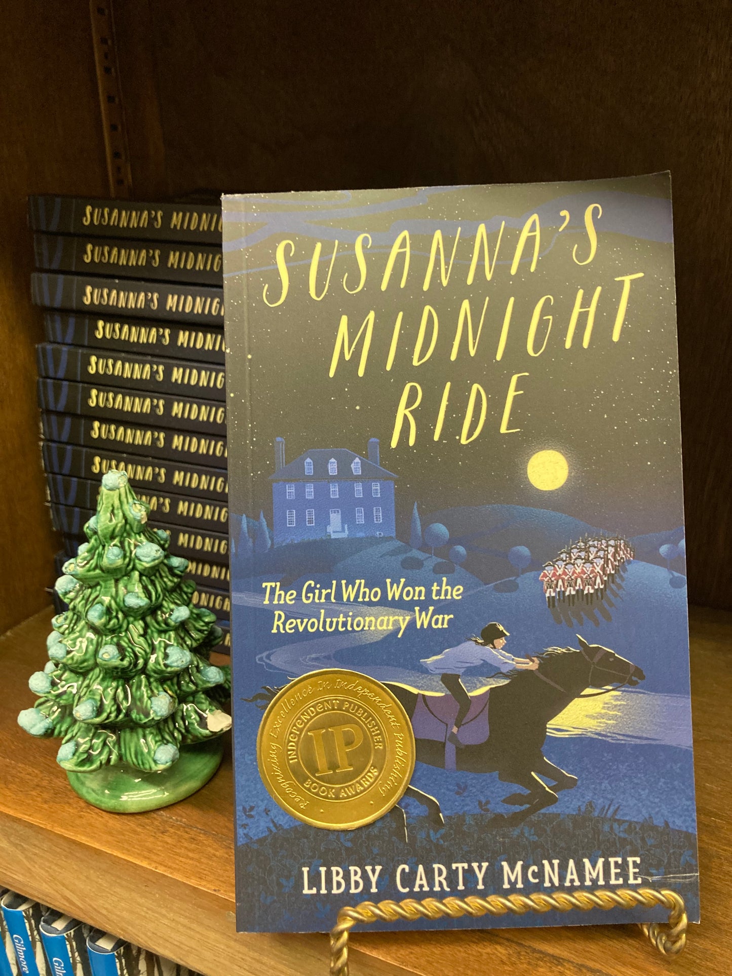 A Book and a Bust - Susanna's Midnight Ride Book and Lafayette Bust