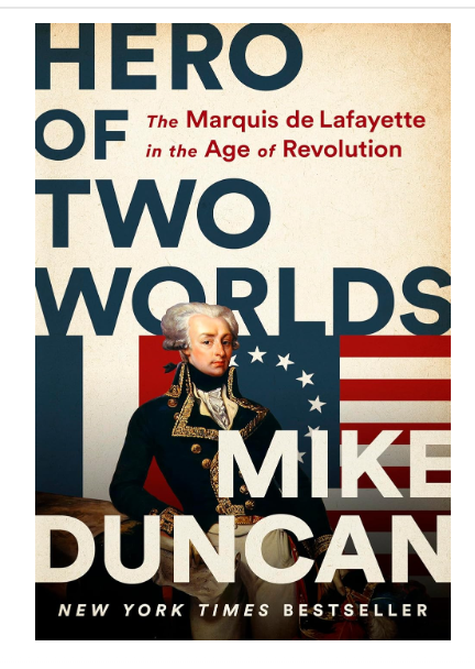 A Book and a Bust - Lafayette: Hero of Two Worlds and Lafayette Bust