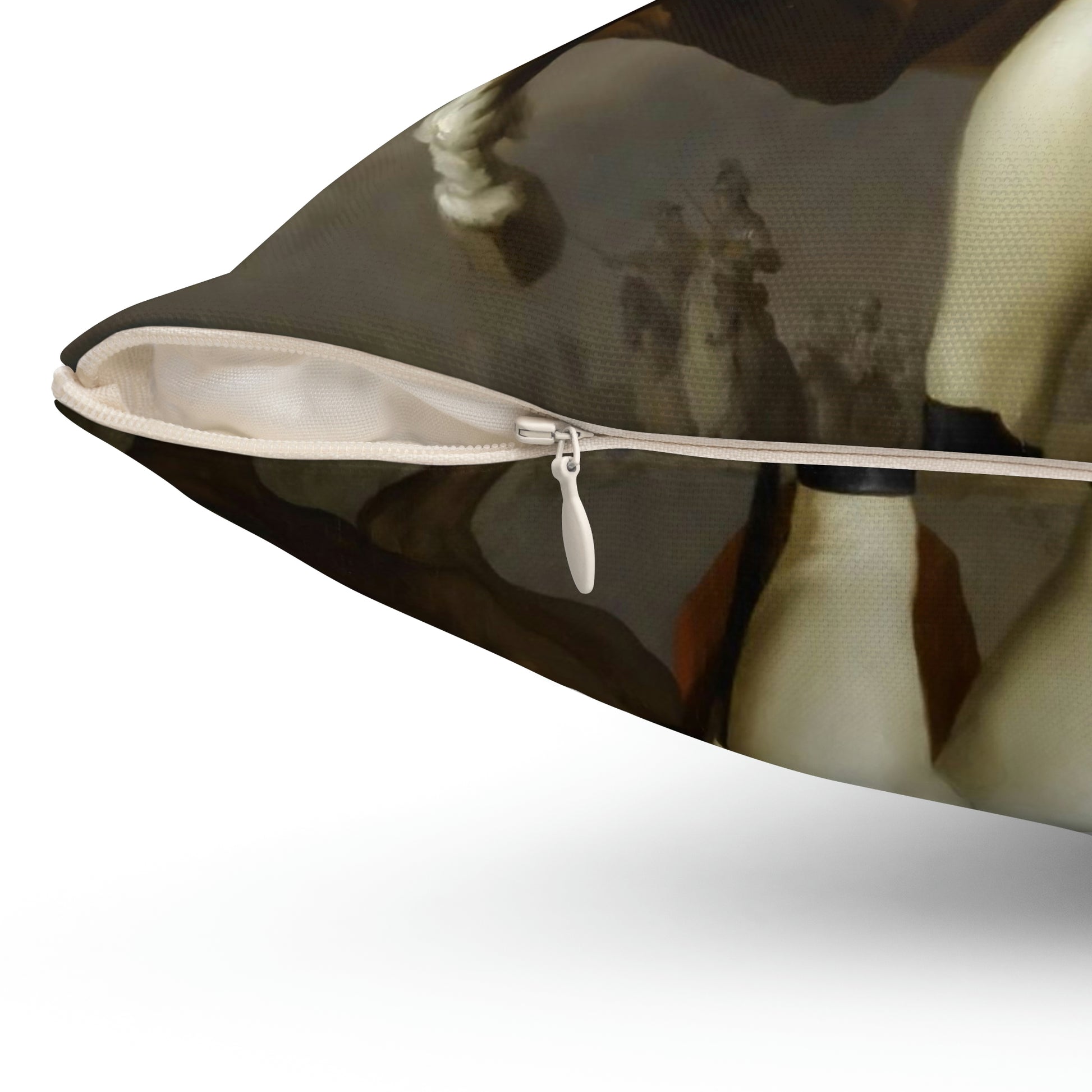 Lafayette Pillow with image of the Marquis de Lafayette