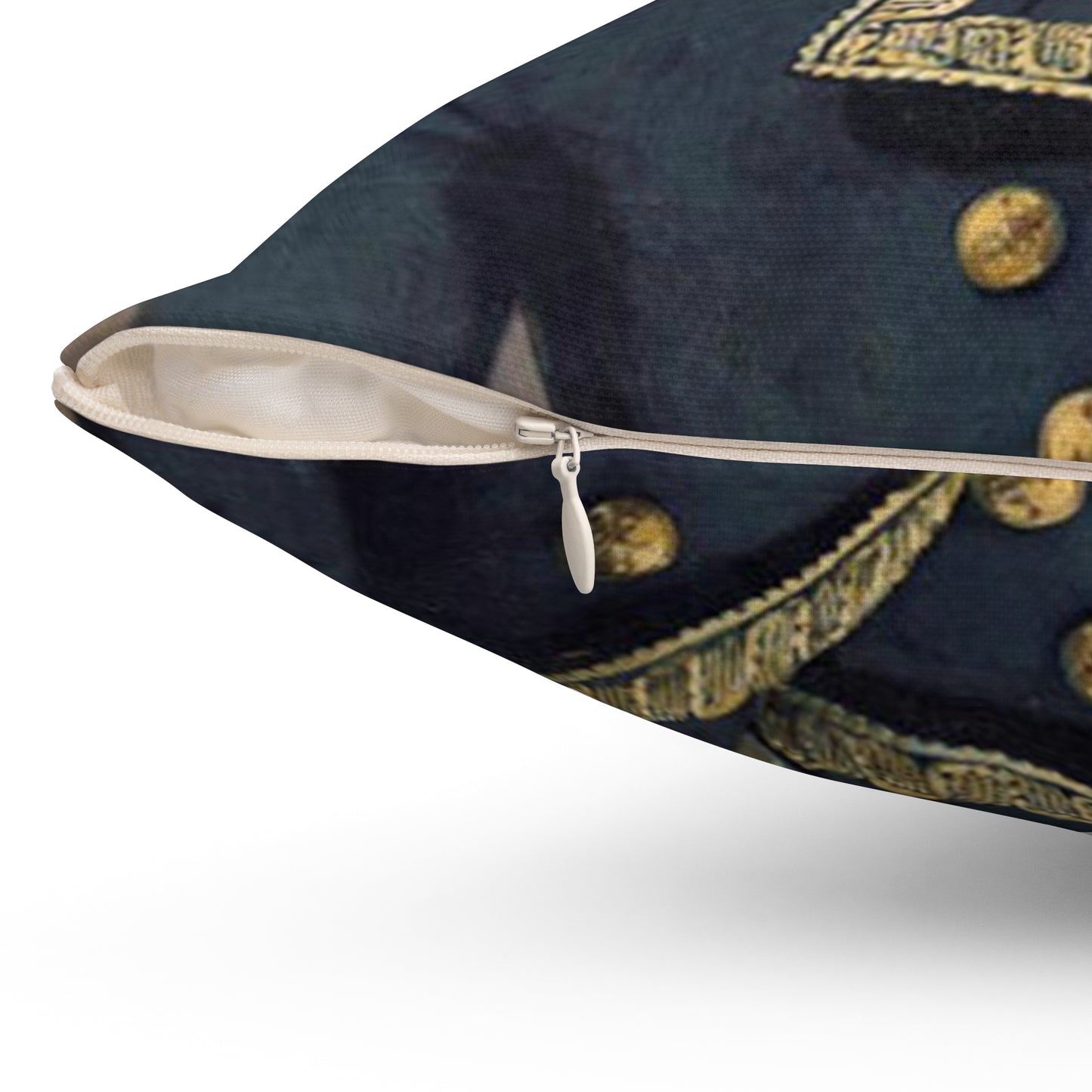 Lafayette Pillow with image of the Marquis de Lafayette