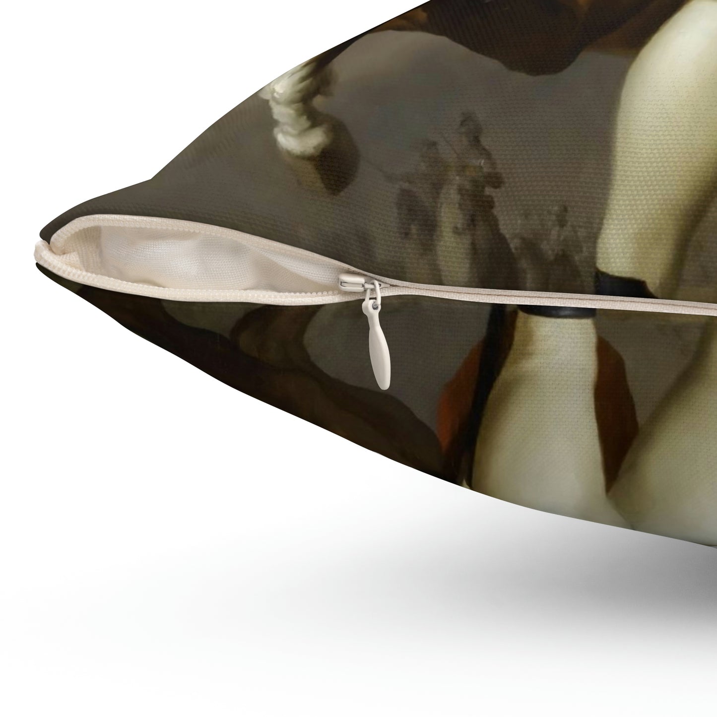 Lafayette Pillow with image of the Marquis de Lafayette