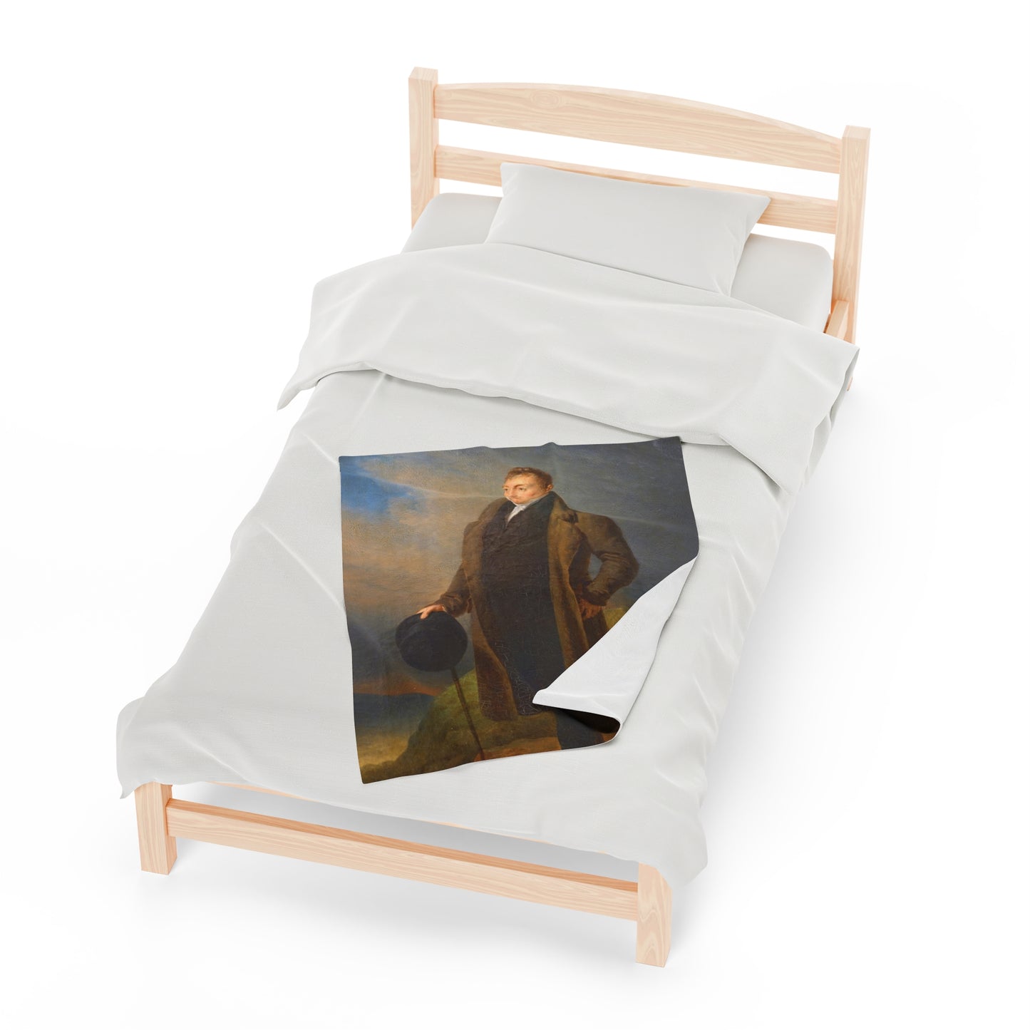 Marquis de Lafayette Blanket - 1824 Lafayette Portrait