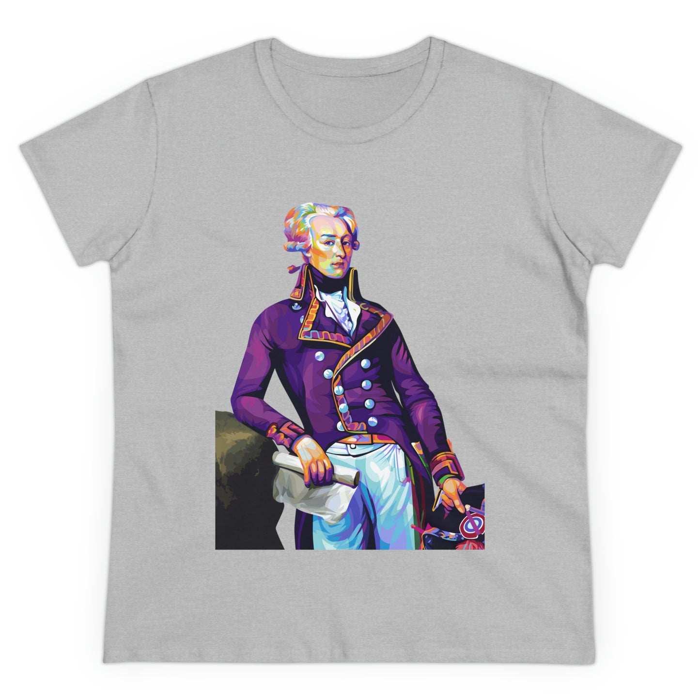 Lafayette Colorful Pop Art - Women's Cap Sleeves T-shirt