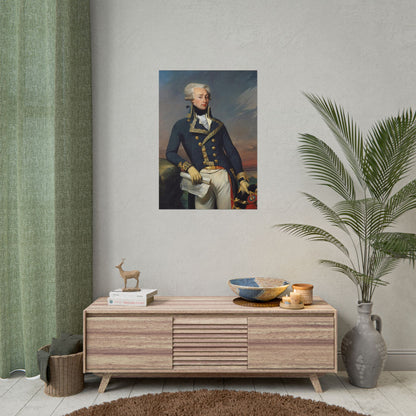 Marquis de Lafayette Classic Portrait Rolled Poster - Beautiful Unique Gift for the History Lover or Lafayette Fan!