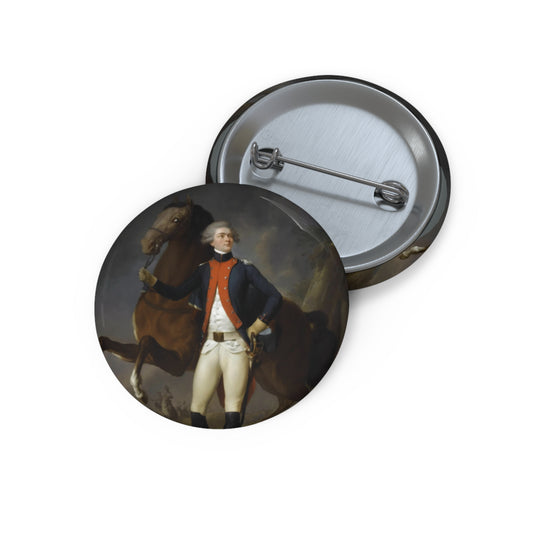 Marquis de Lafayette Button - Portrait of Young Lafayette, History, Unique Gift for History Lovers