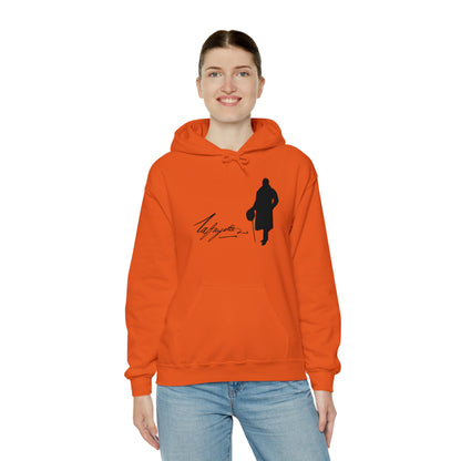 Lafayette Silhouette Signature Unisex Heavy Blend Hooded Sweatshirt - One-sided, No quote on the back