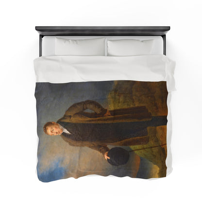 Marquis de Lafayette Blanket - 1824 Lafayette Portrait