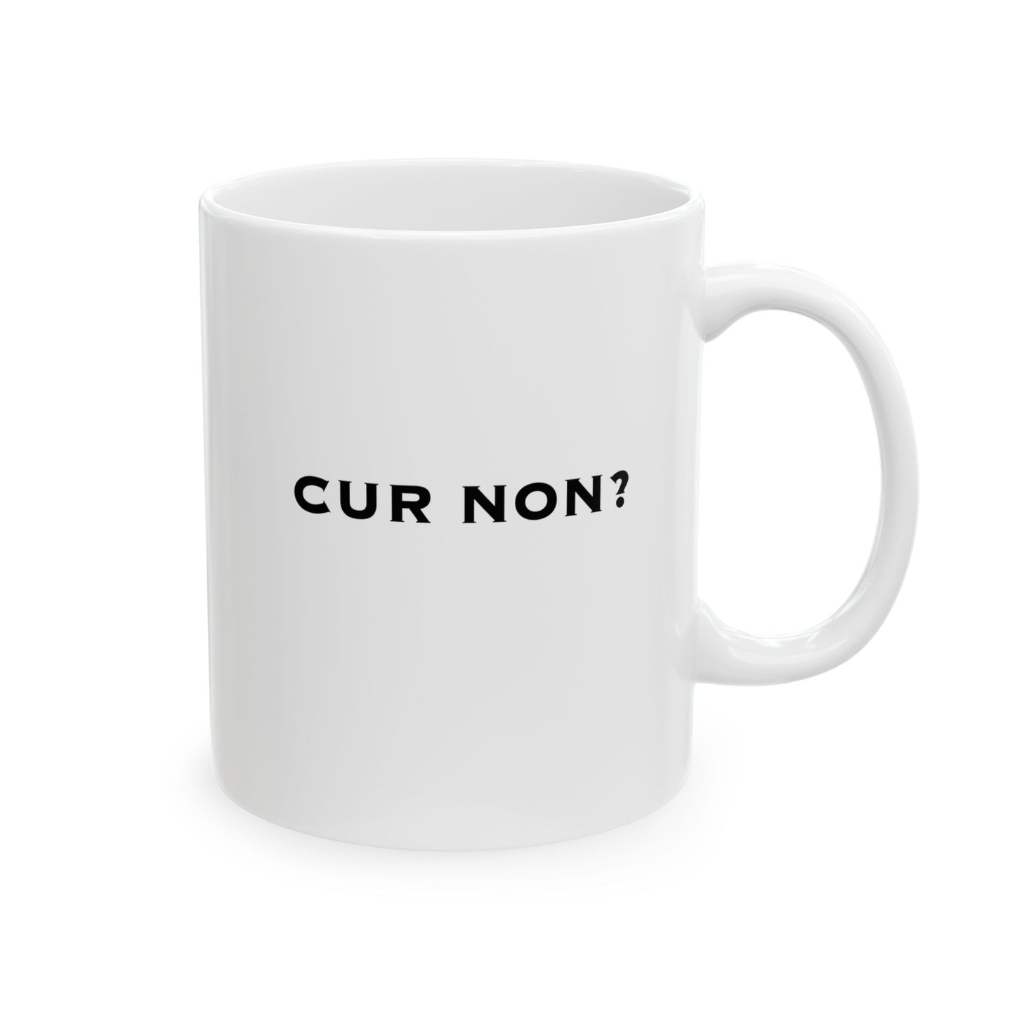 Lafayette Cur Non Mug - 11oz White Ceramic