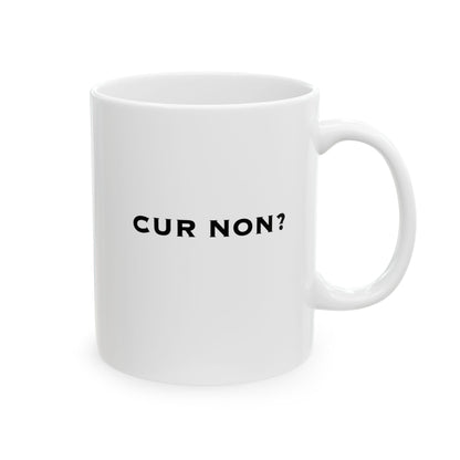 Lafayette Cur Non Mug - 11oz White Ceramic