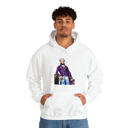 Marquis de Lafayette Pop Art Unisex Heavy Blend Hooded Sweatshirt